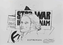 Vintage Stigma - Etching by Bruno Caruso - 1970