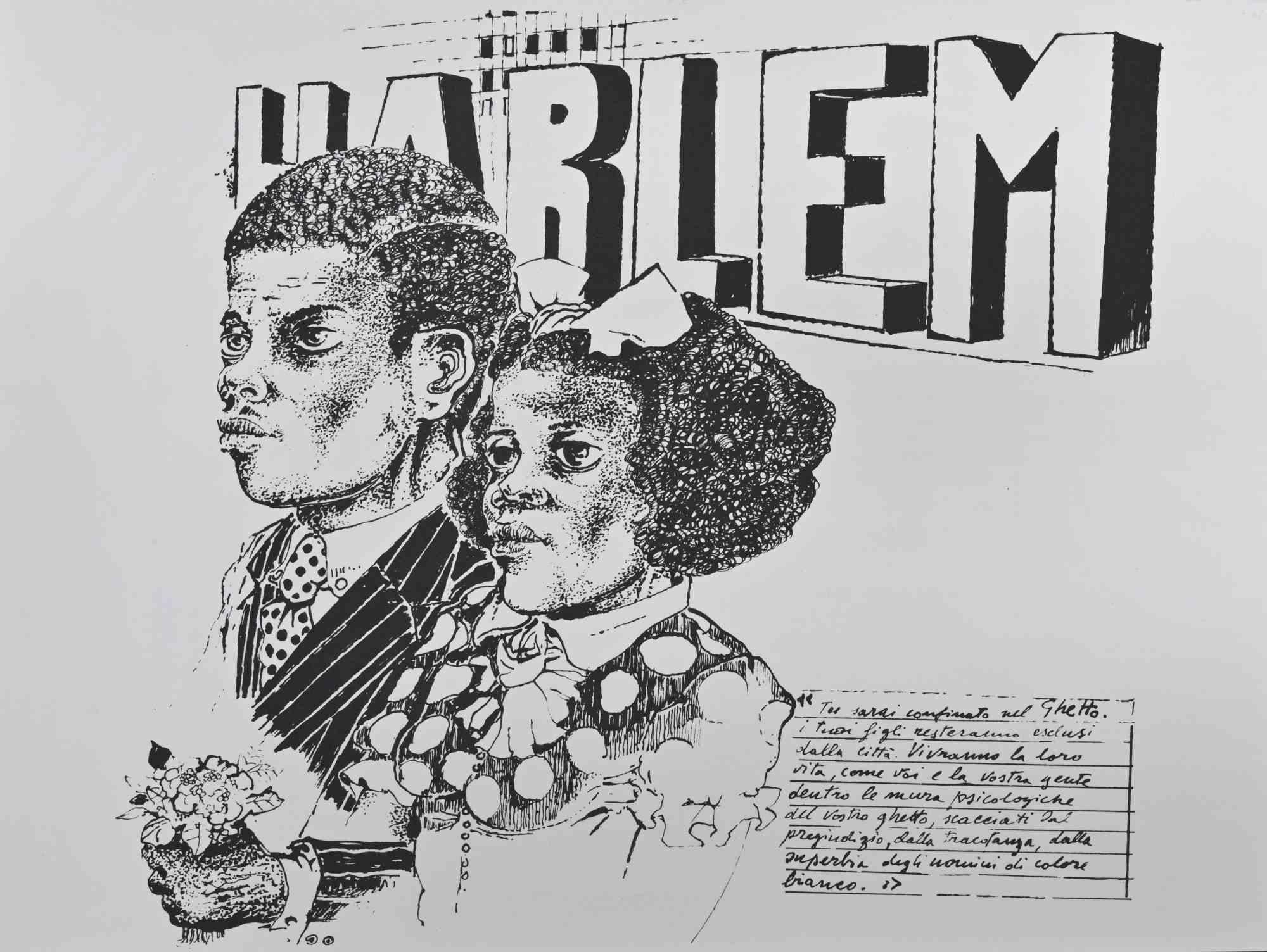 "Stigma" is an Artwork realized in 1970 by the Italian Artist, Bruno Caruso.

Etching on ivory paper. Signed on plate on the back. 

Printed with hand press by Il Feltro Stamperia, Rome; edition of 99 copies in Arabic numerals and 20 in Roman