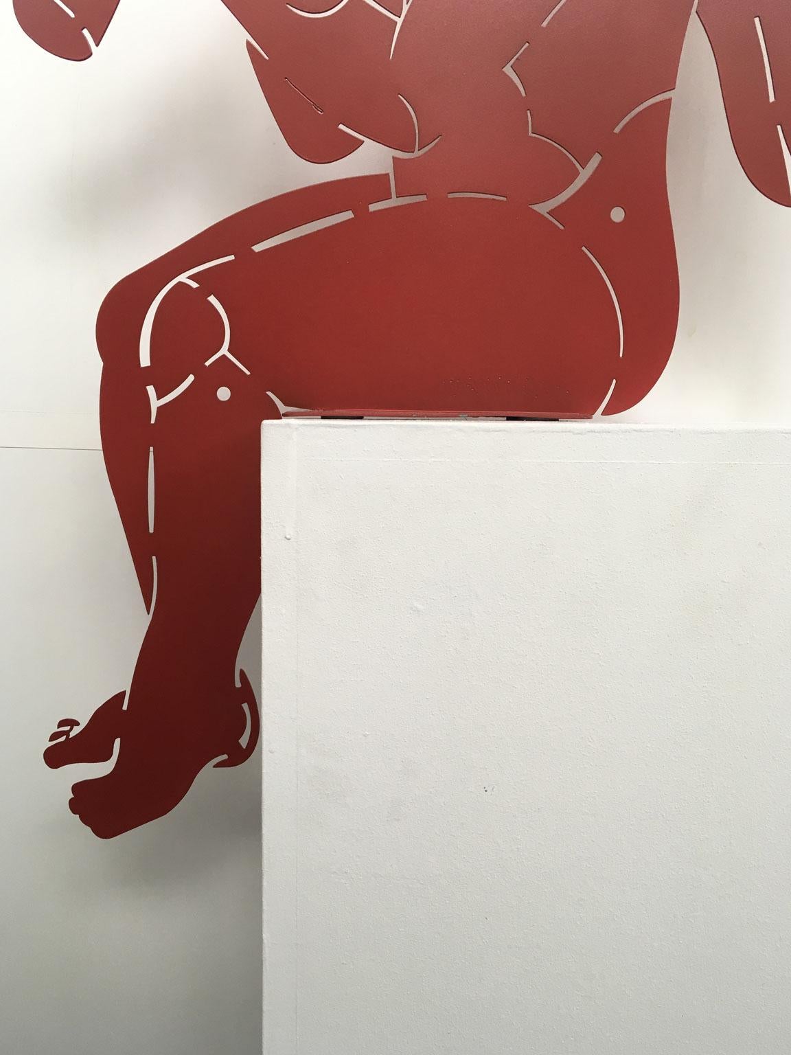 Bruno Chersicla - Cherubino rosso For Sale 4