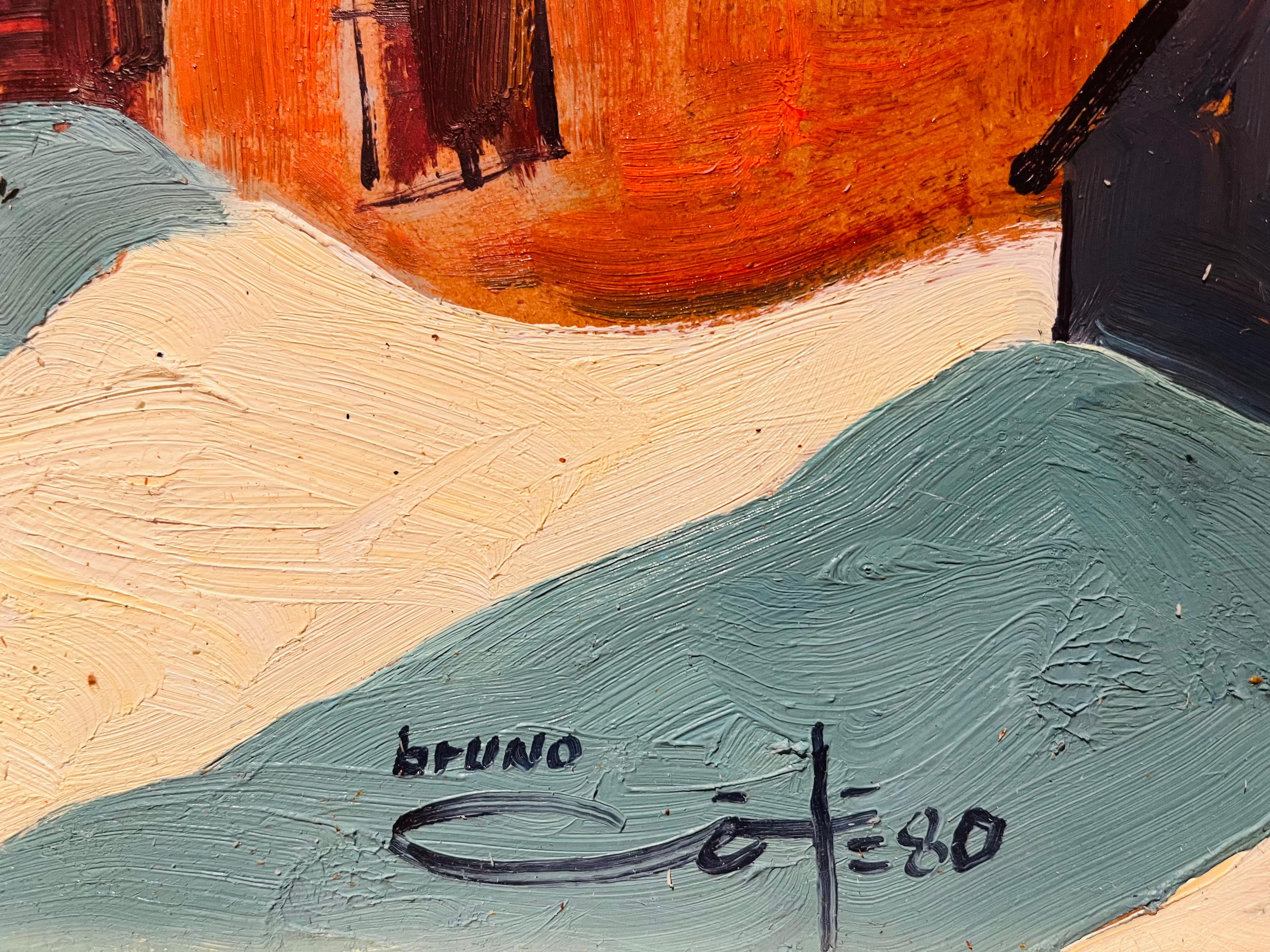 Baie-des-Rochers, Quebec - Painting by Bruno Côté