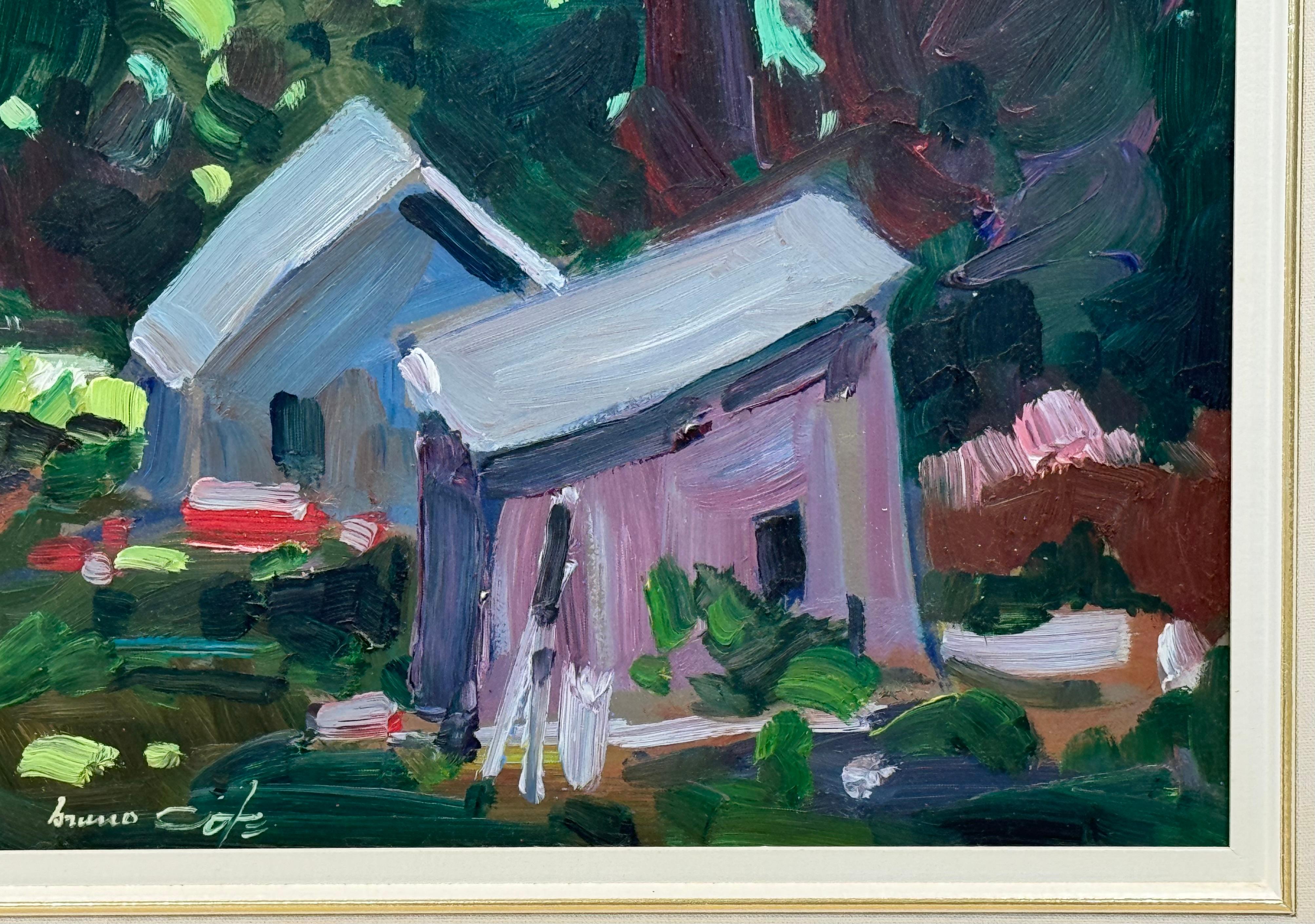 Verano ST Simeon - Painting Impresionista de Bruno Côté