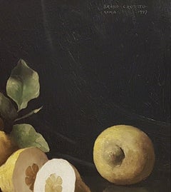 Still Life with Citrons - 1940s - Bruno Croatto - Painting - Modern