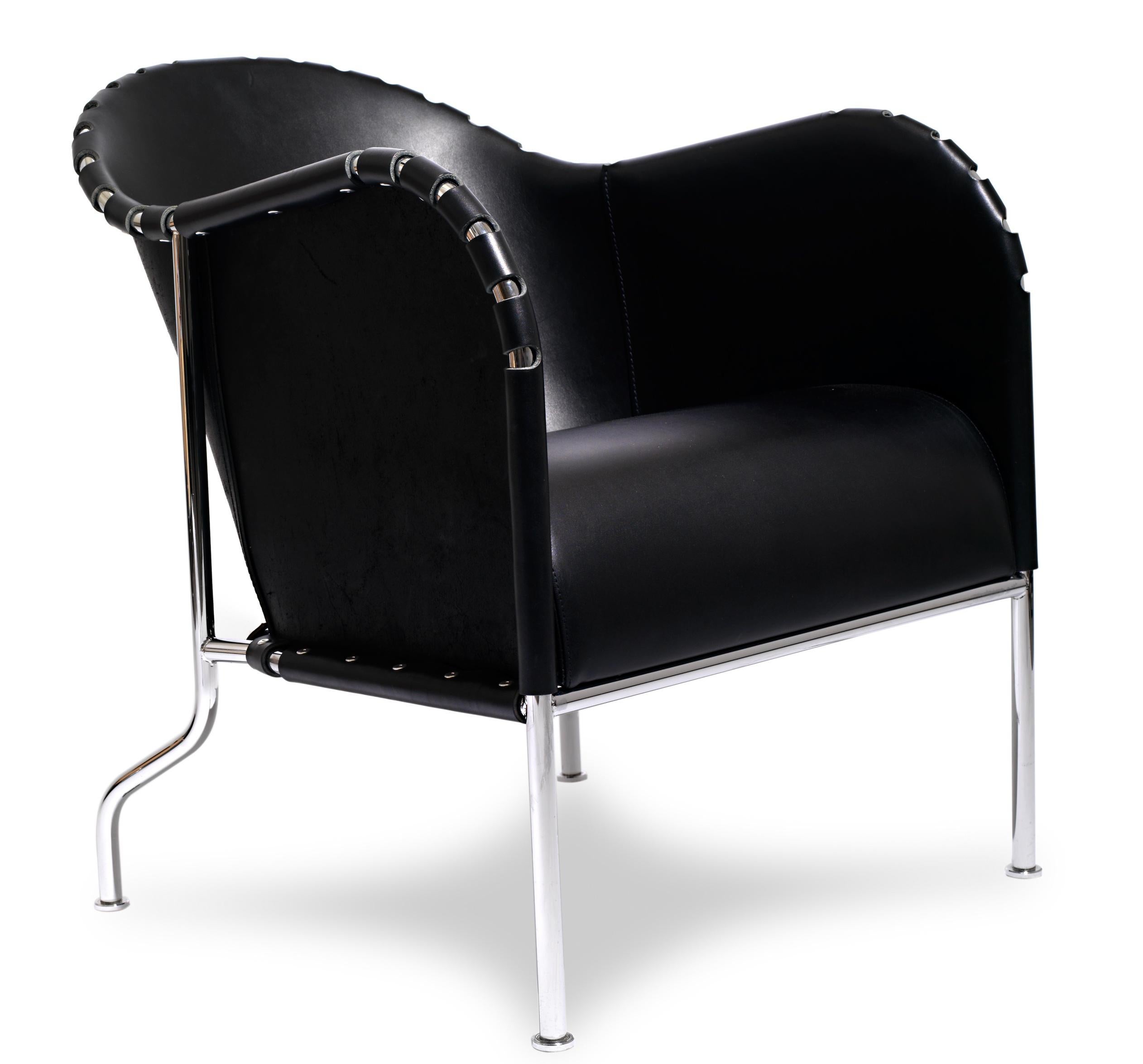 Contemporary Bruno Easy Chair For Sale