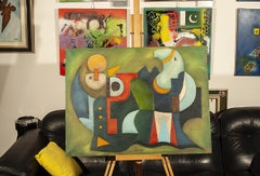 "The Legend of Bagger Vance" By Bruno Fael, oil on canvas