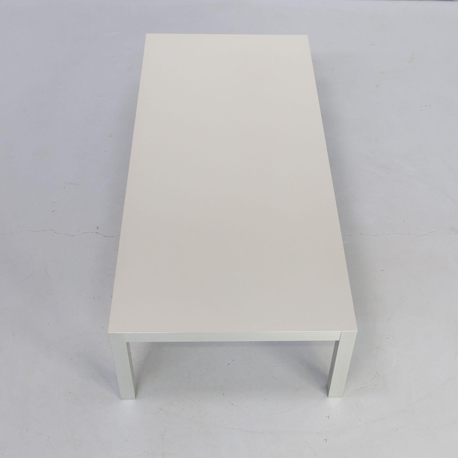 Italian Bruno Fattorini Metal ‘LIM’ Coffee Table for MDF Italia For Sale