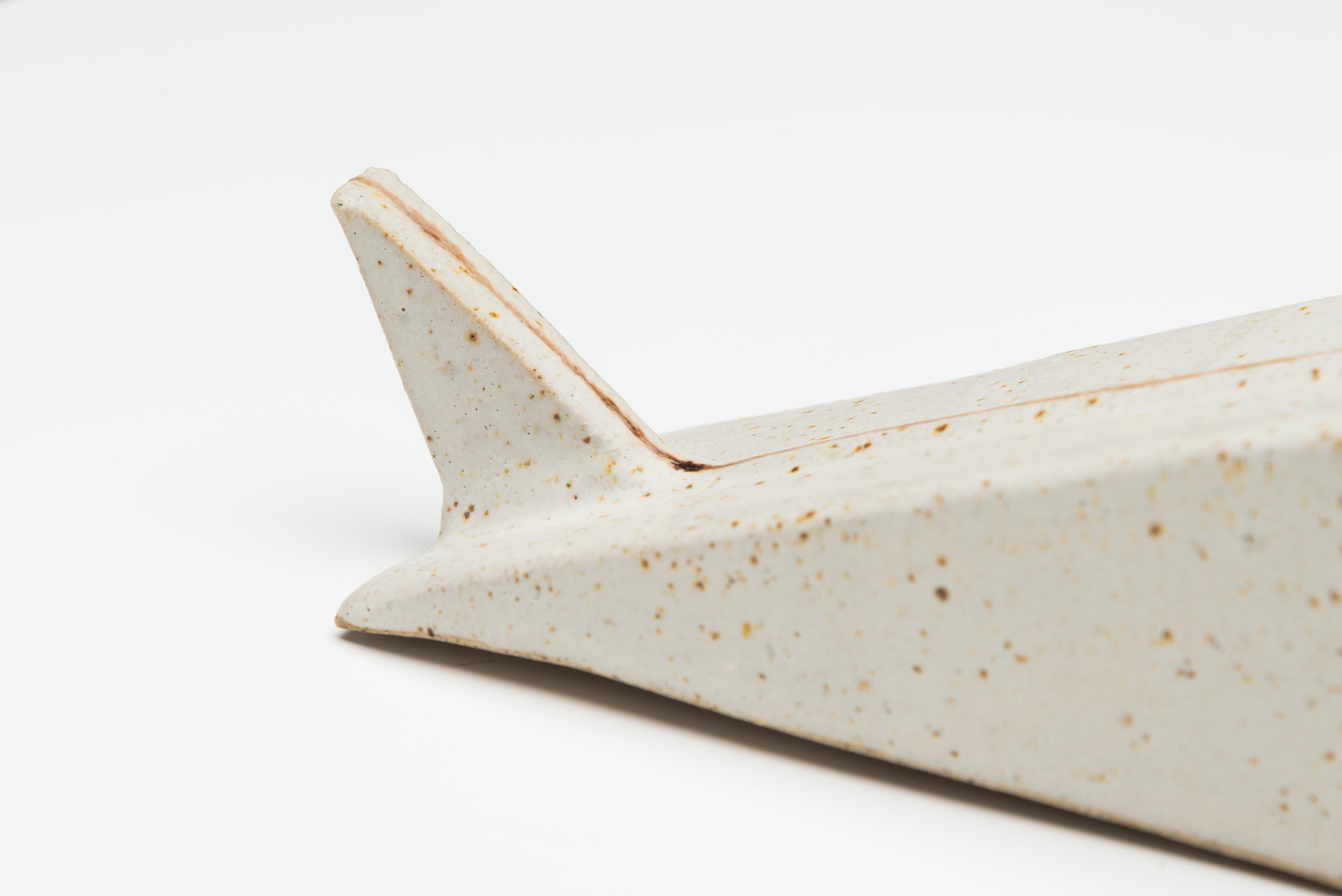 Bruno Gambone escultura abstracta cocodrilo Italia 1975 en venta 6