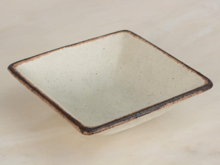 Mid-Century Modern Bruno Gambone Ceramic Bowl For Sale