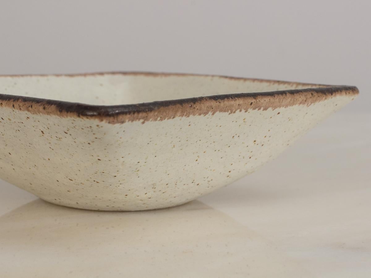 Late 20th Century Bruno Gambone Ceramic Bowl
