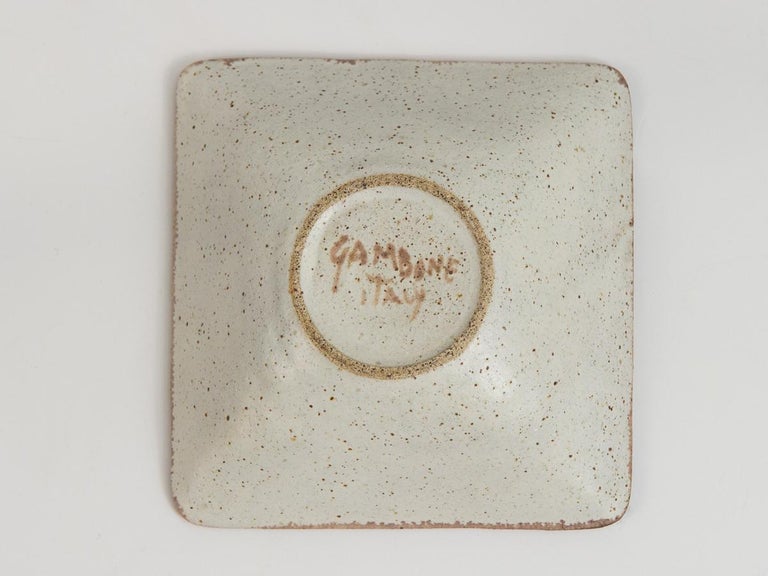 Bruno Gambone Ceramic Bowl For Sale 2