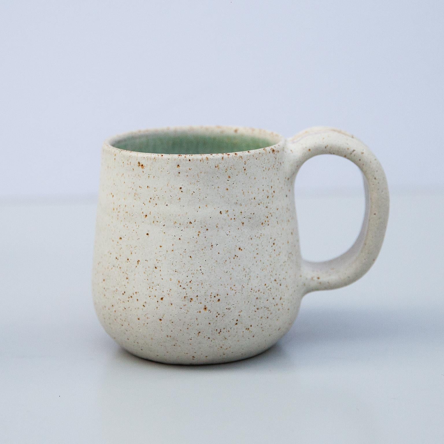 Stoneware Bruno Gambone Ceramic Coffee Cups Set of 10