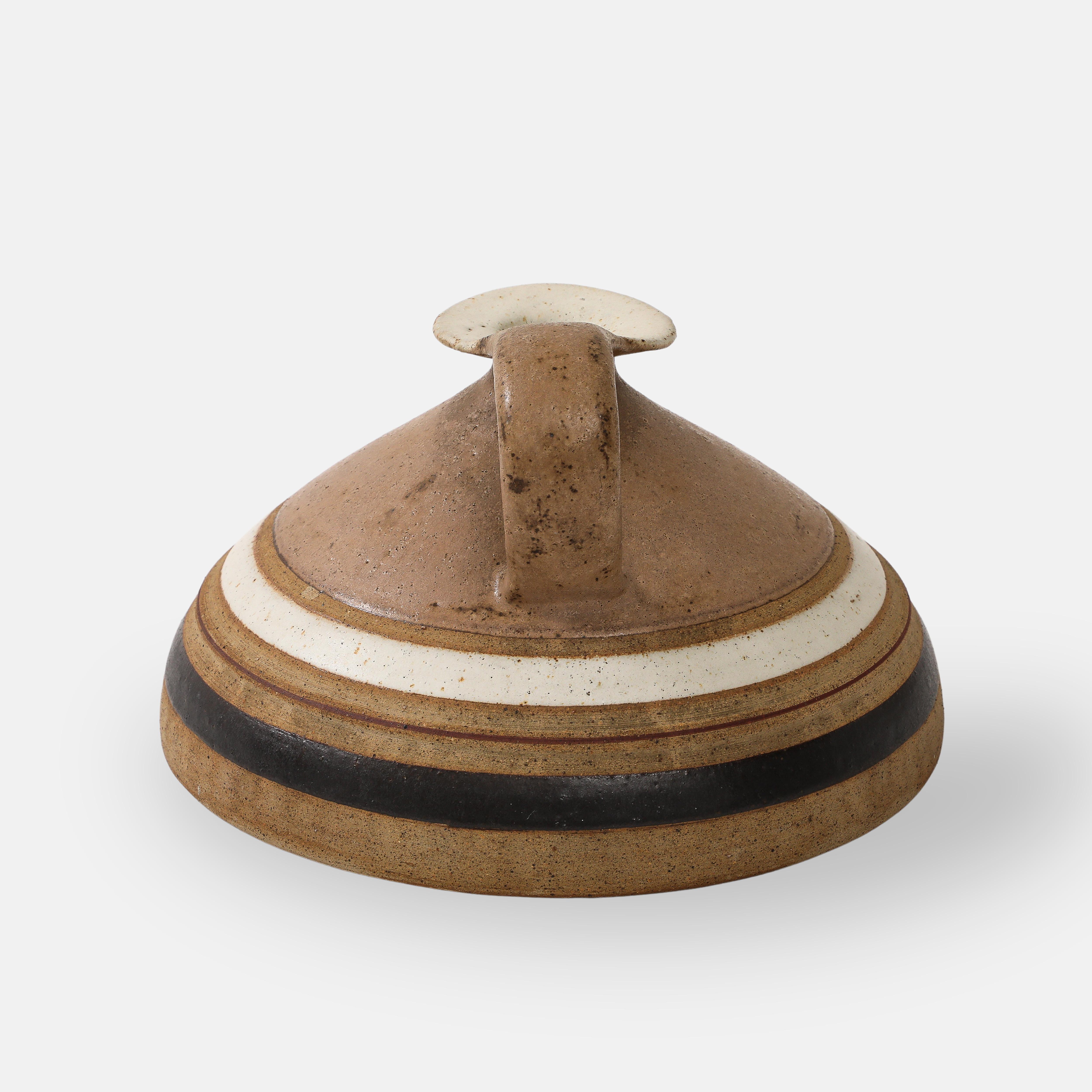 Bruno Gambone Keramikkrug oder Krug, Italien, 1970er Jahre (Ende des 20. Jahrhunderts) im Angebot