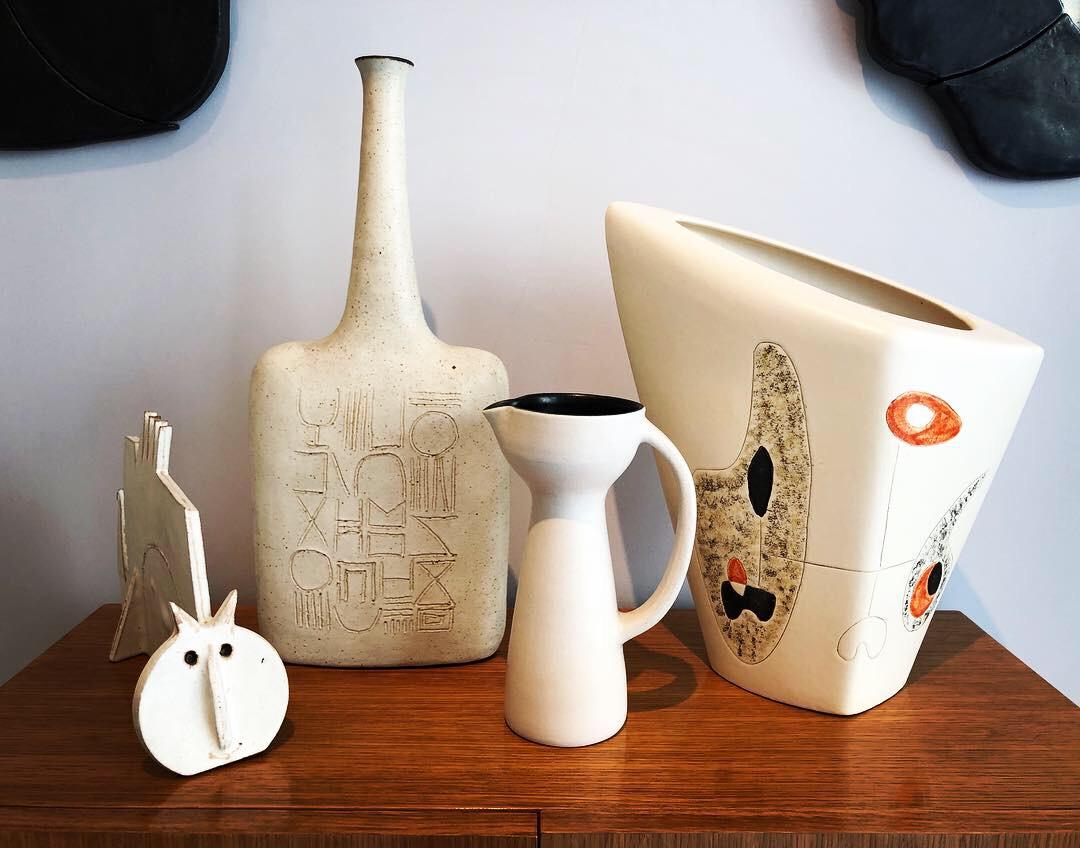 Bruno Gambone Ceramic Vase, 1970s In Good Condition In Paris, FR