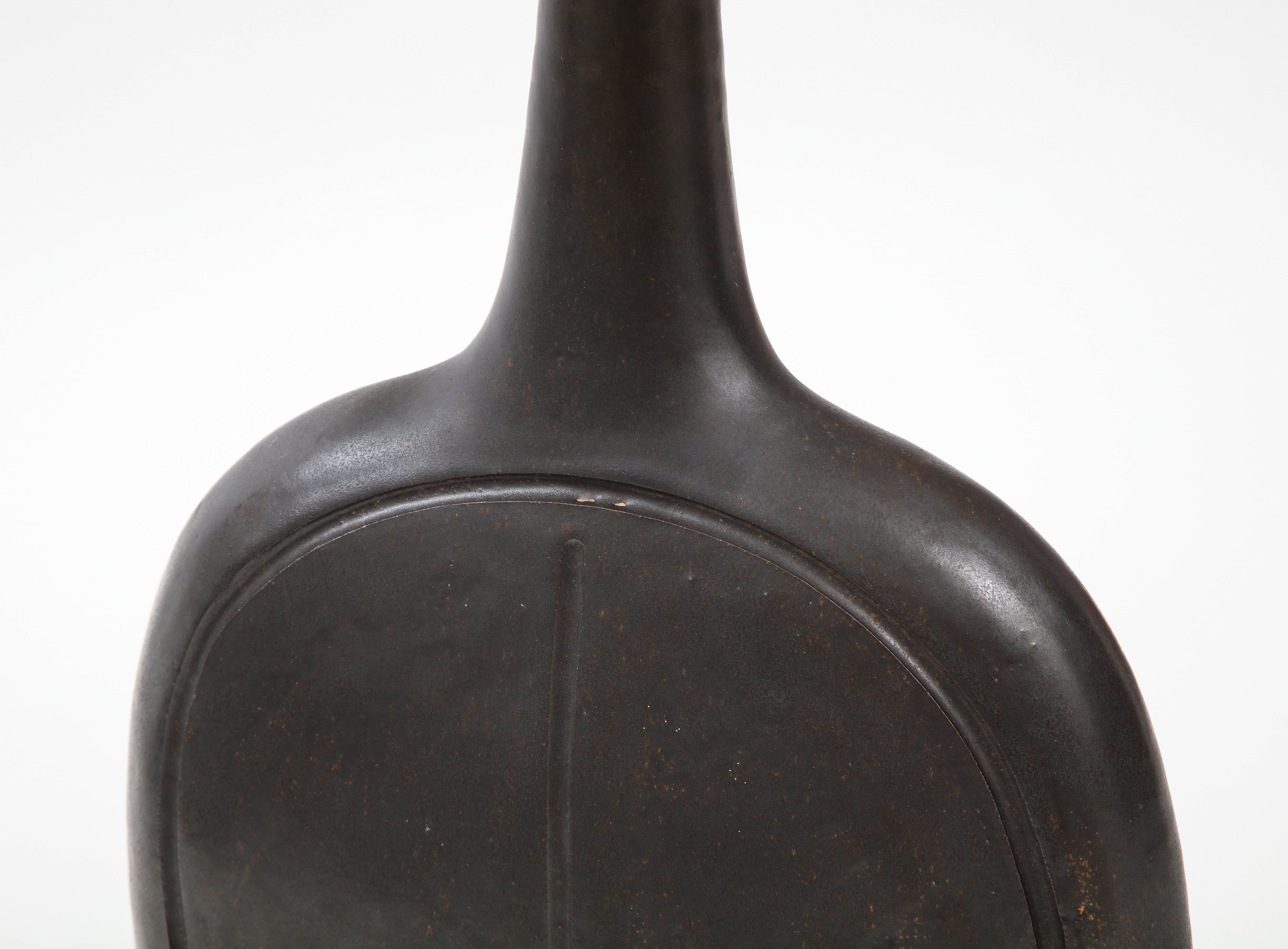 Bruno Gambone Ceramic Vase or Bottle, Italy, 1970s For Sale 2