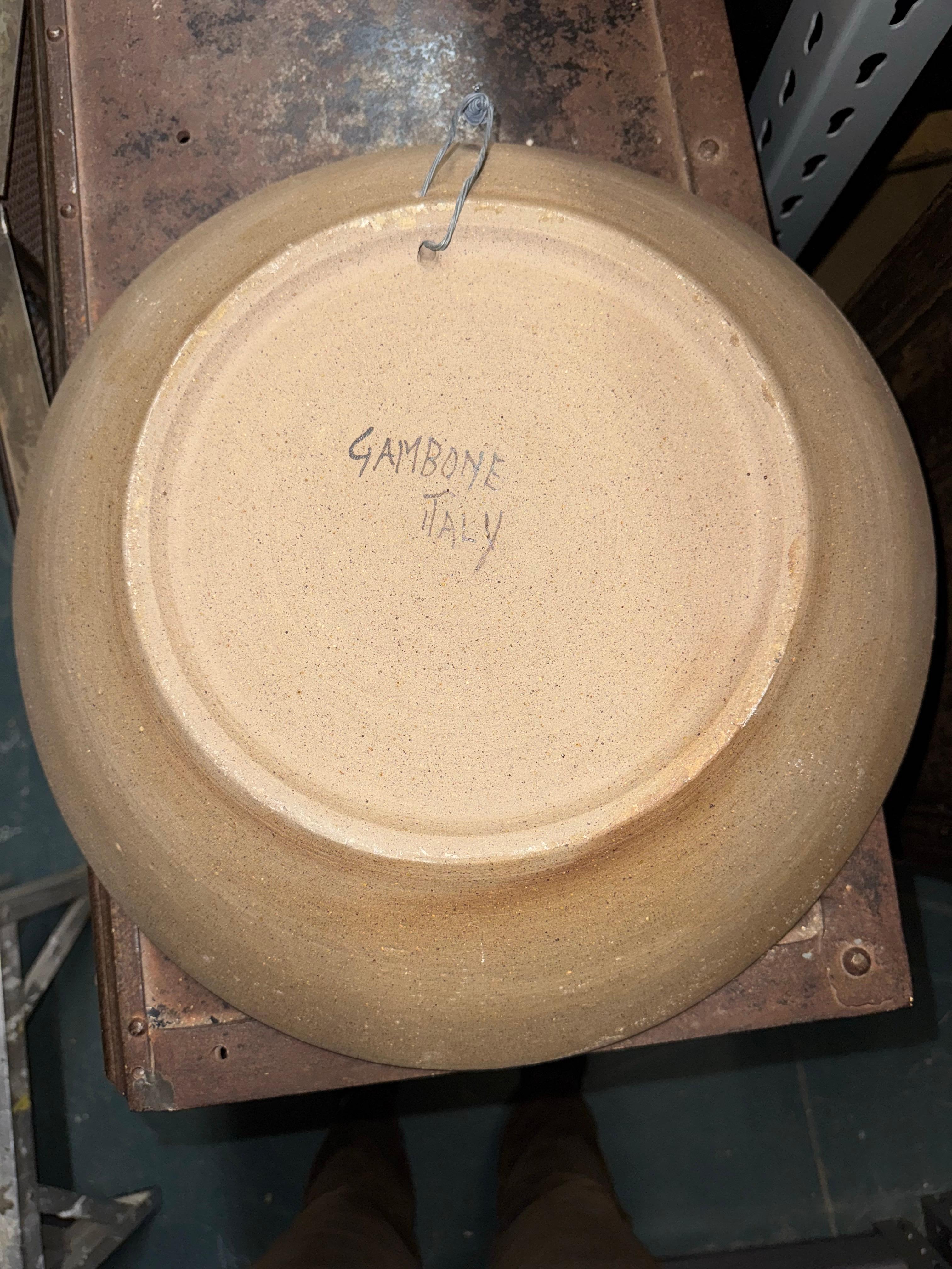 Bruno Gambone Dekorative Schale im Angebot 5