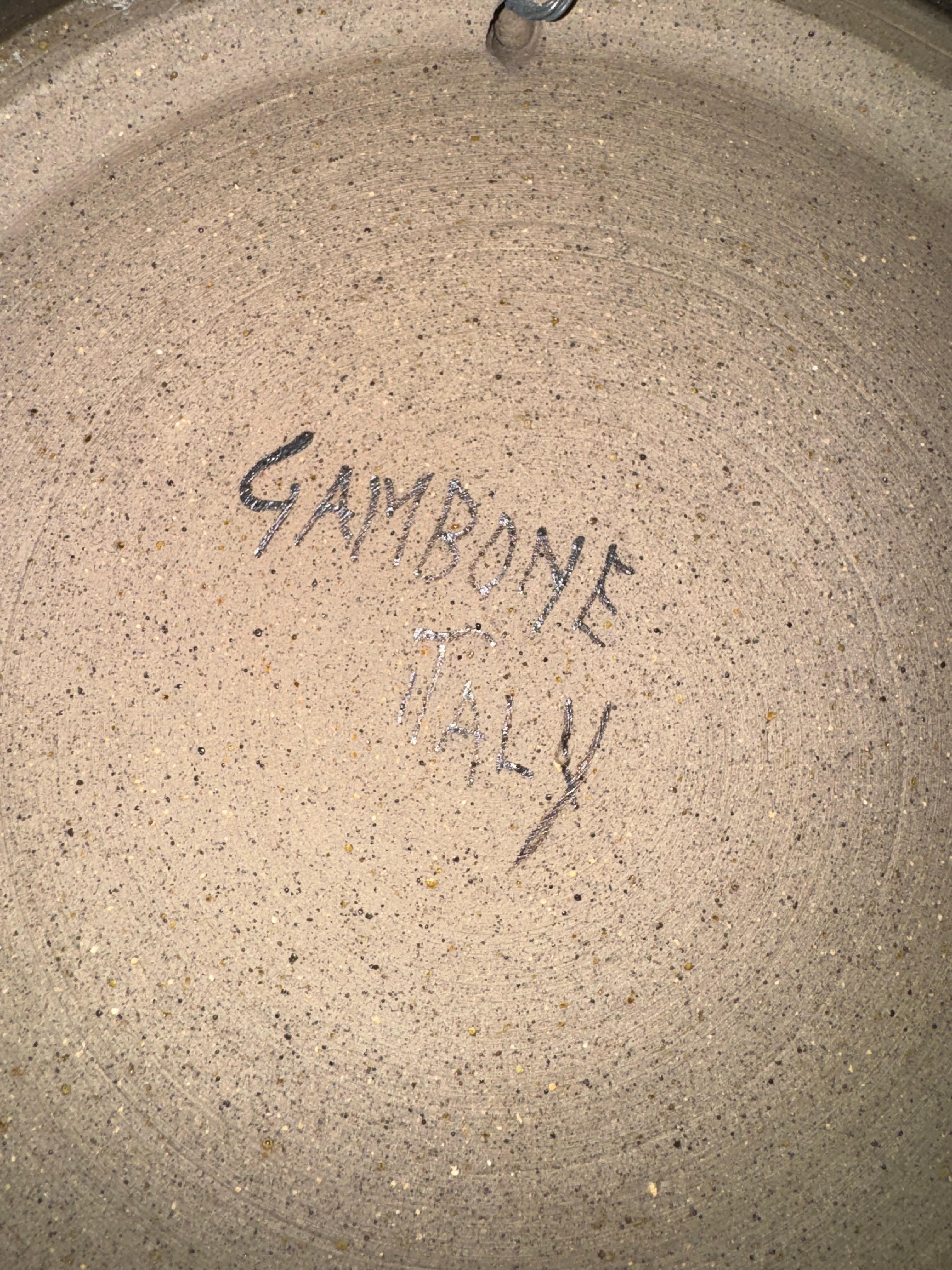 Bruno Gambone Dekorative Schale im Angebot 7