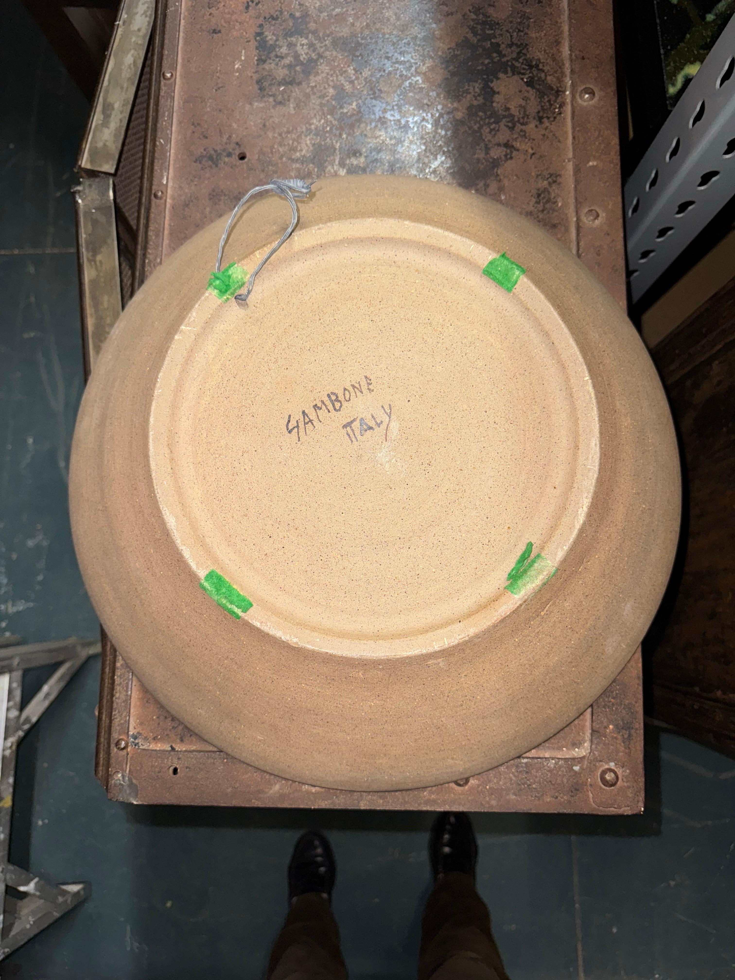 Bruno Gambone Dekorative Schale (Keramik) im Angebot