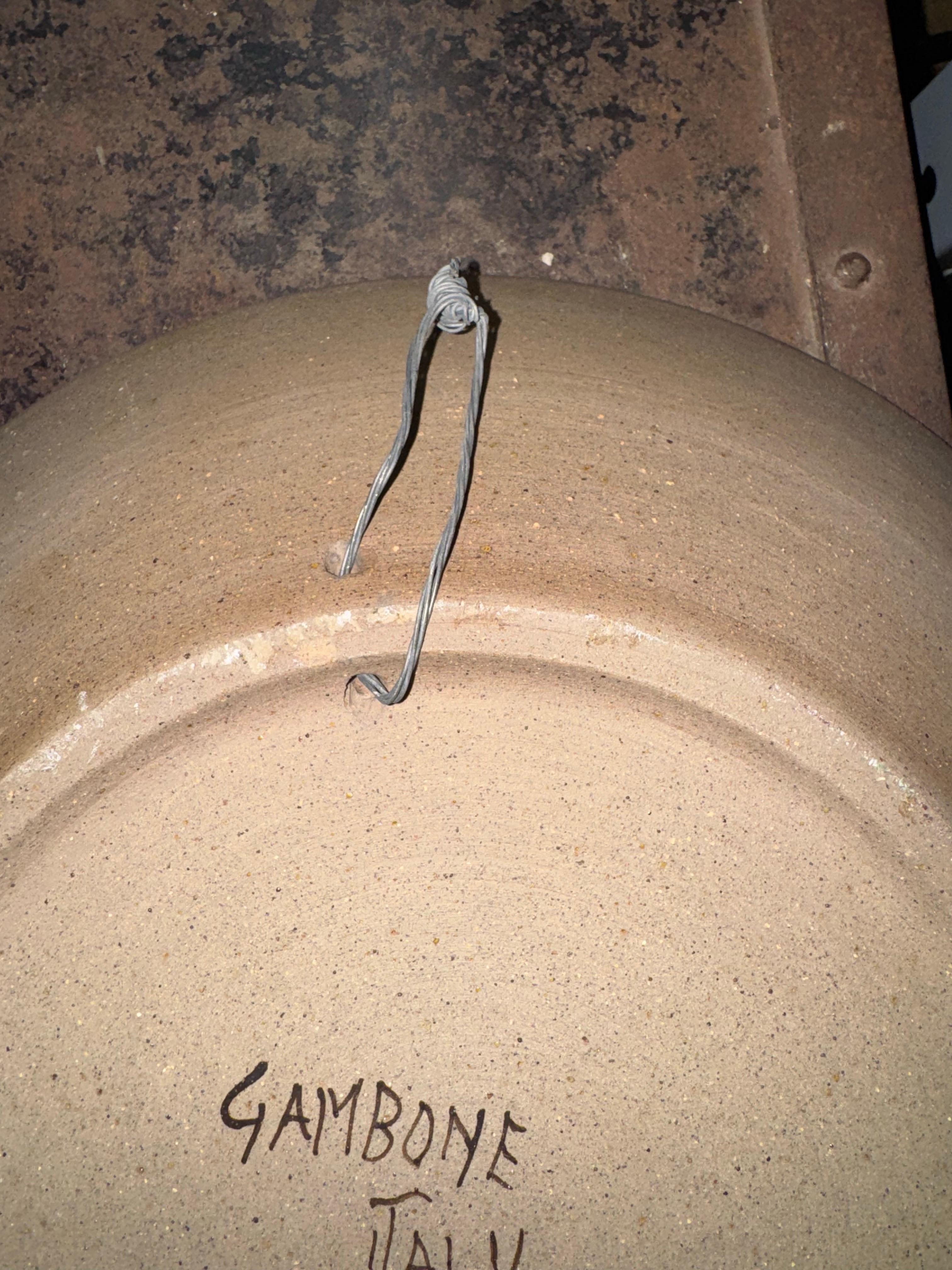 Bruno Gambone Dekorative Schale im Angebot 4