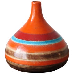 Bruno Gambone Italian Midcentury Ceramic Vase, 1960