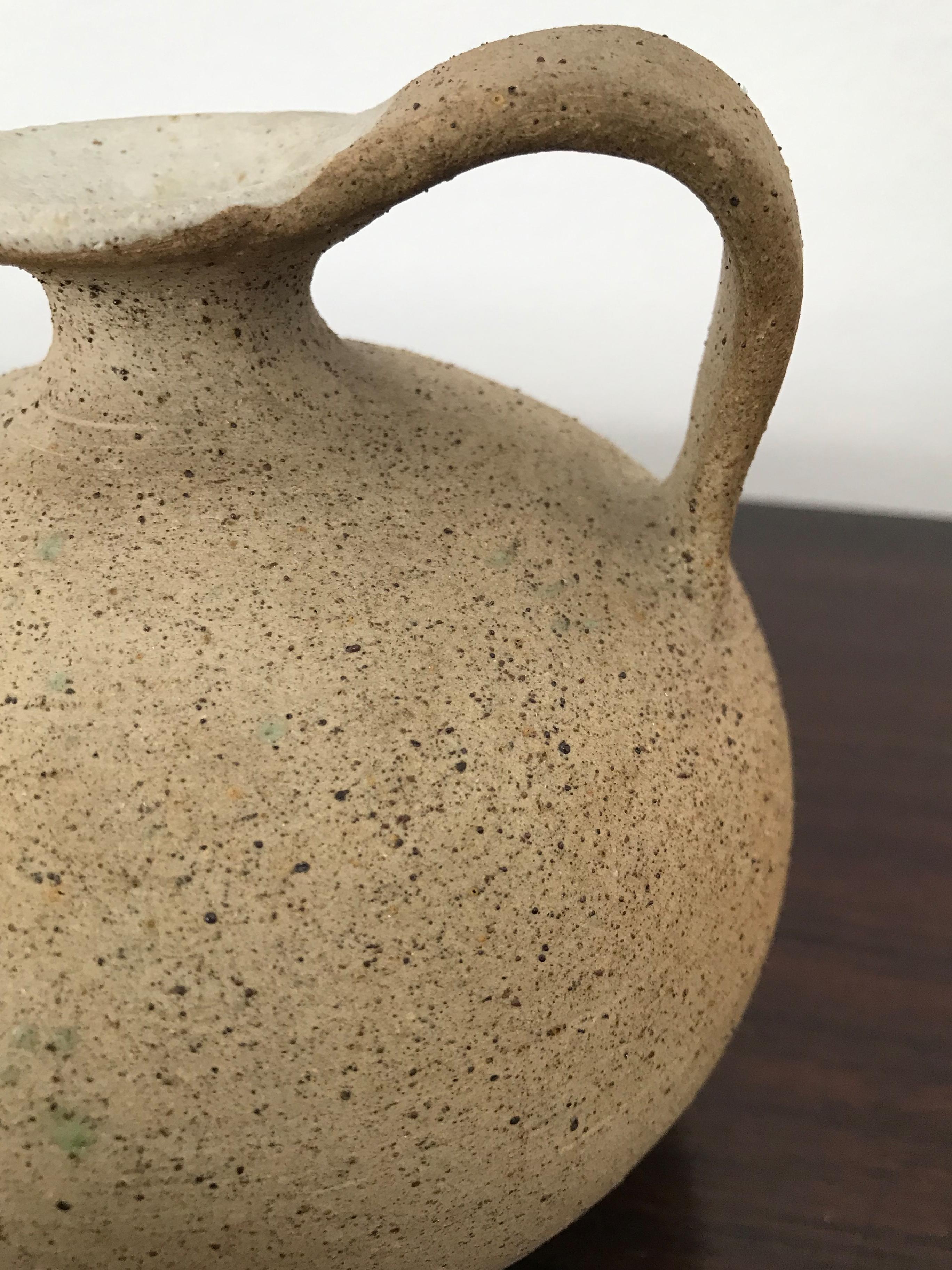 Bruno Gambone Italienische Steingutvase 1970er Jahre im Zustand „Gut“ im Angebot in Reggio Emilia, IT