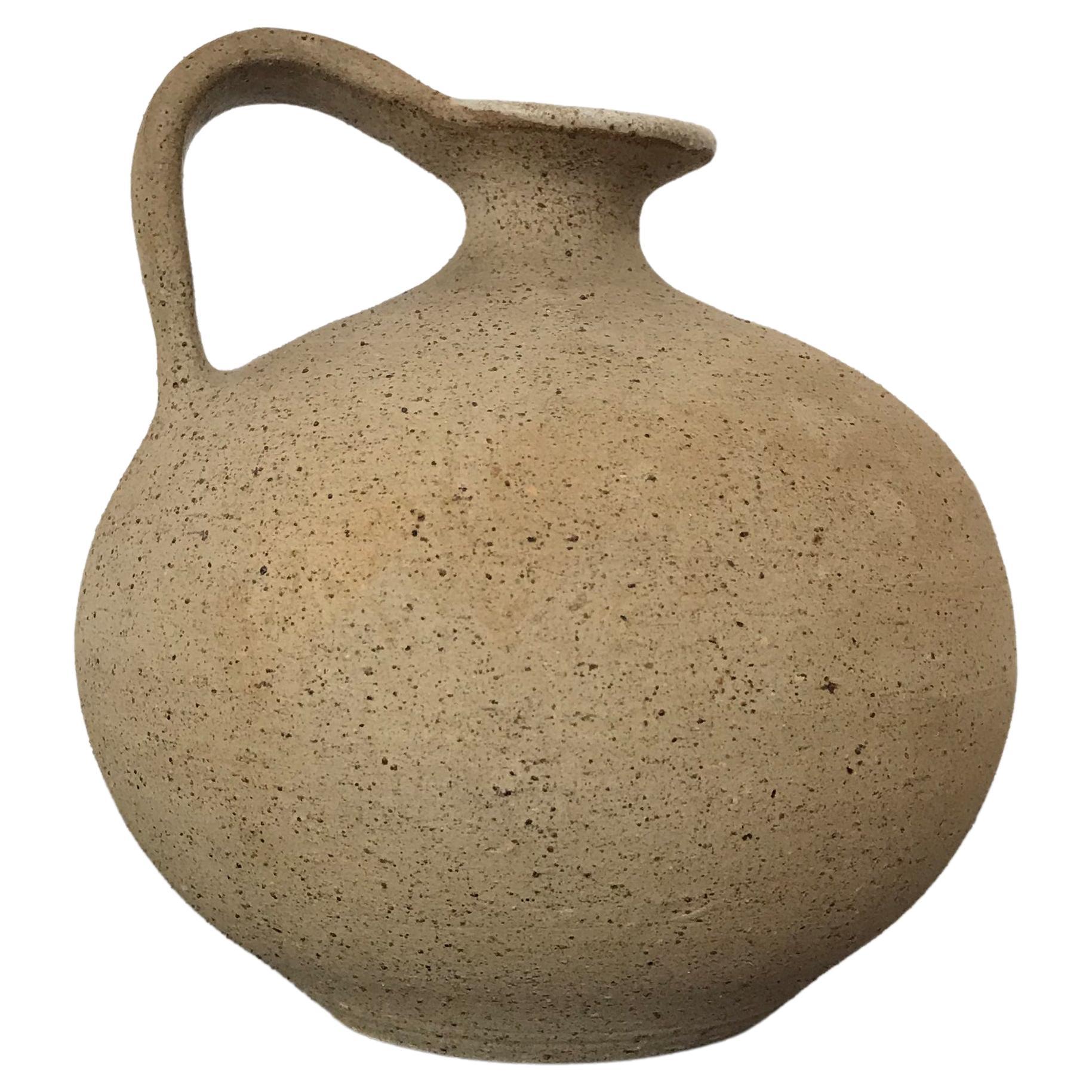 Bruno Gambone Italian Stoneware Vase 1970s