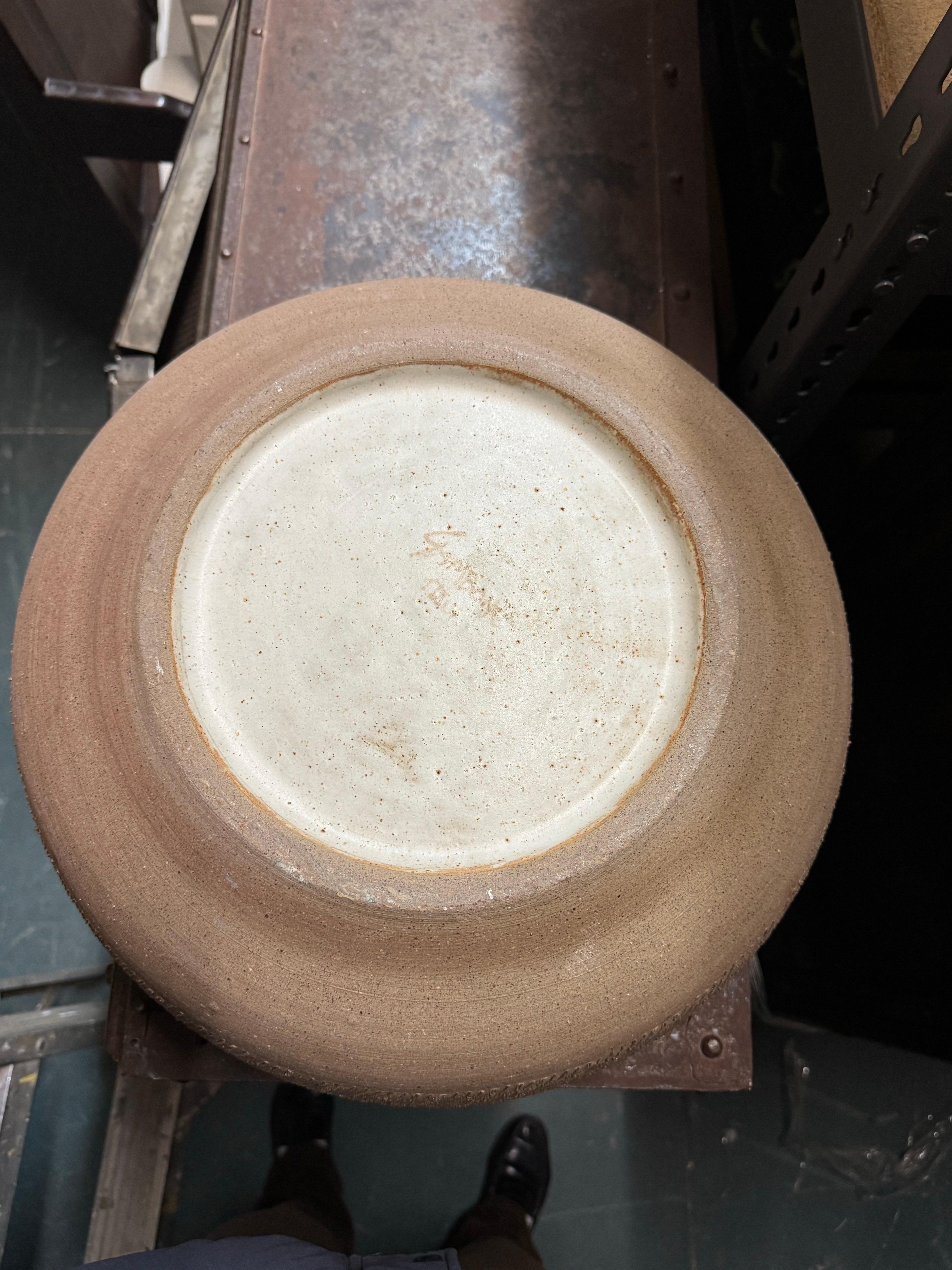 Ceramica Bruno Gambone, Large Centerpiece Bowl in vendita