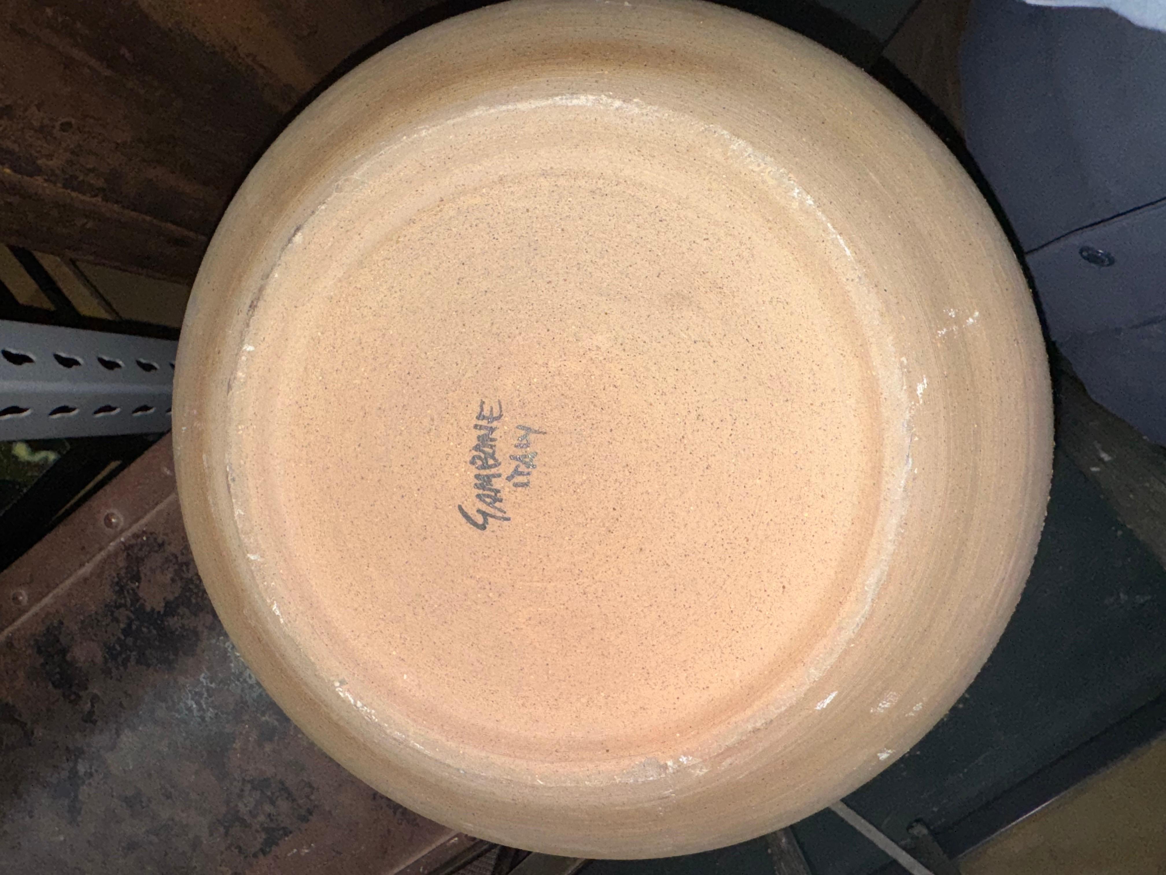 Ceramica Bruno Gambone, Large Centerpiece Bowl in vendita