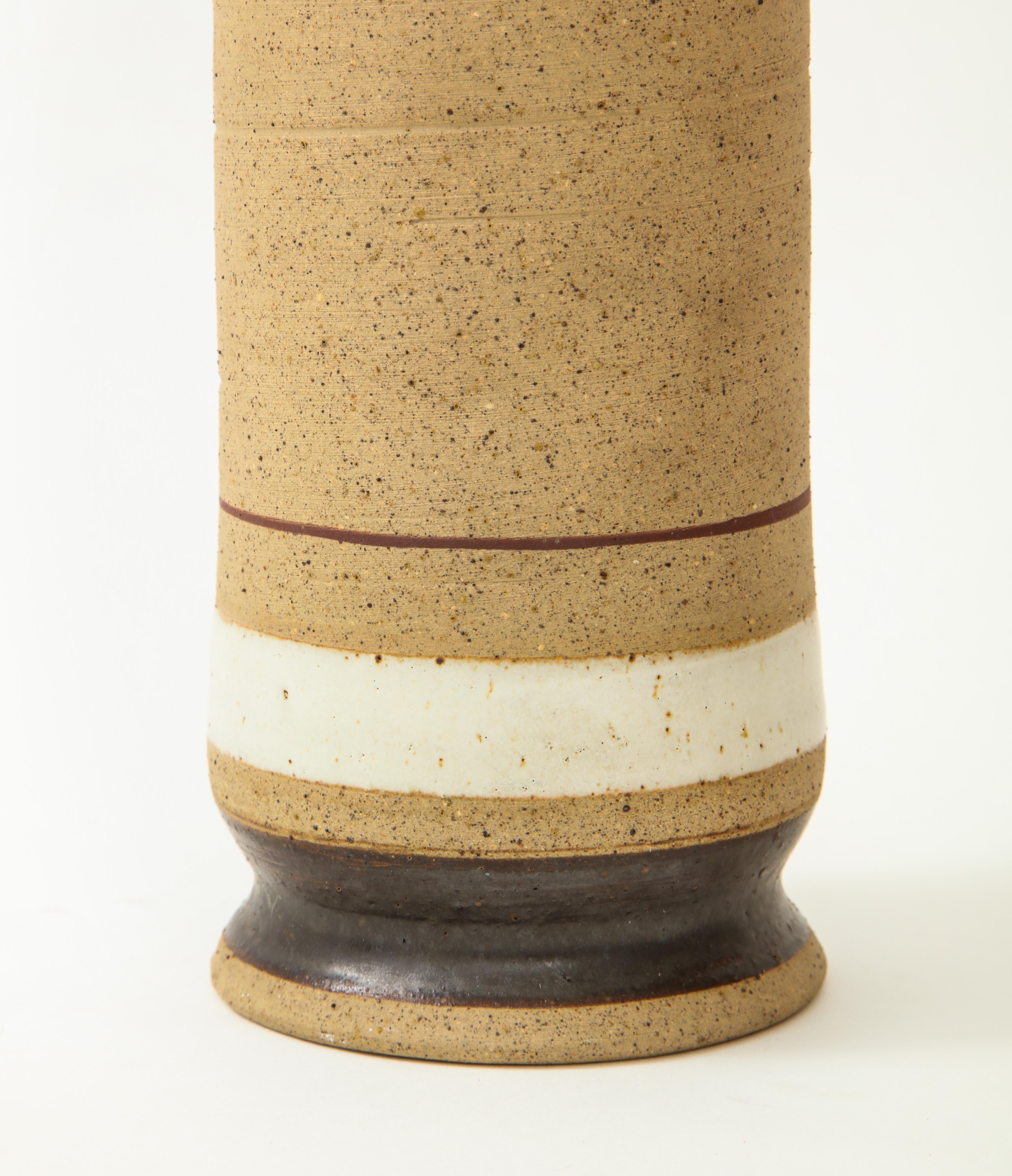 Bruno Gambone Set of 3 Ceramic Vases 5