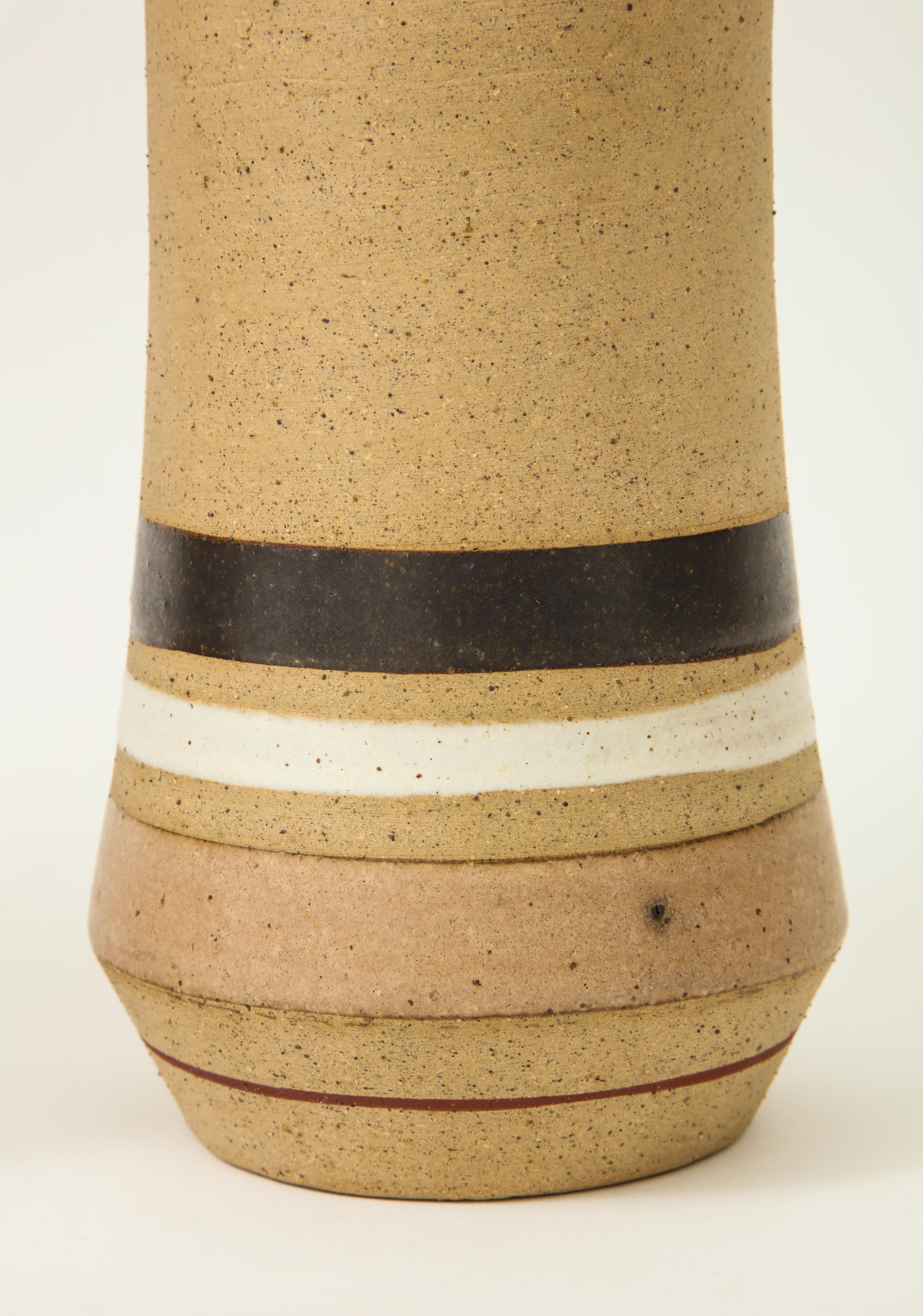 Bruno Gambone Set of 3 Ceramic Vases 3