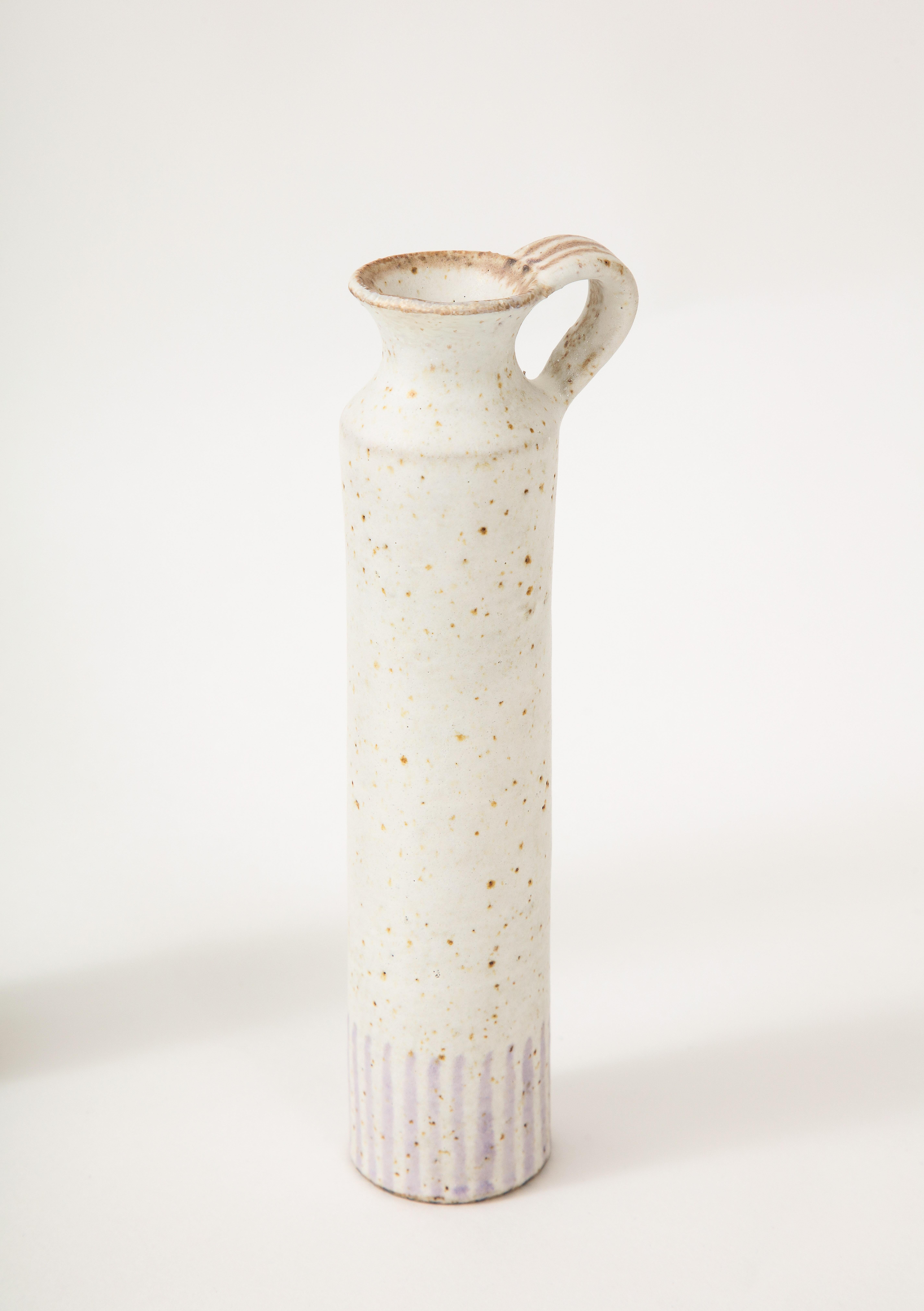 Bruno Gambone Set of Three Small Ceramic or Stoneware Vases, Italy, 1970s For Sale 2