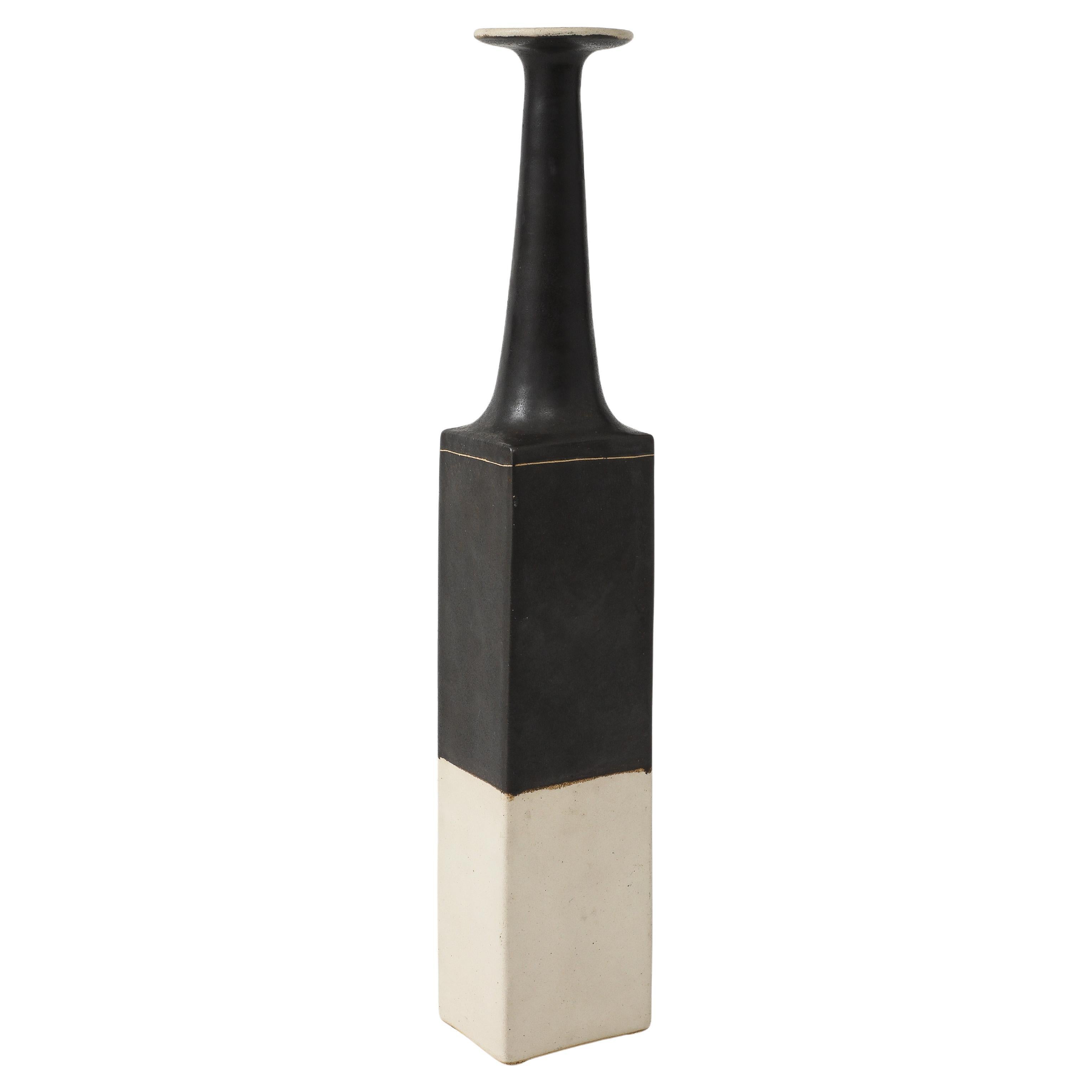 Bruno Gambone Stoneware or Ceramic Vase, Italy, 1970s