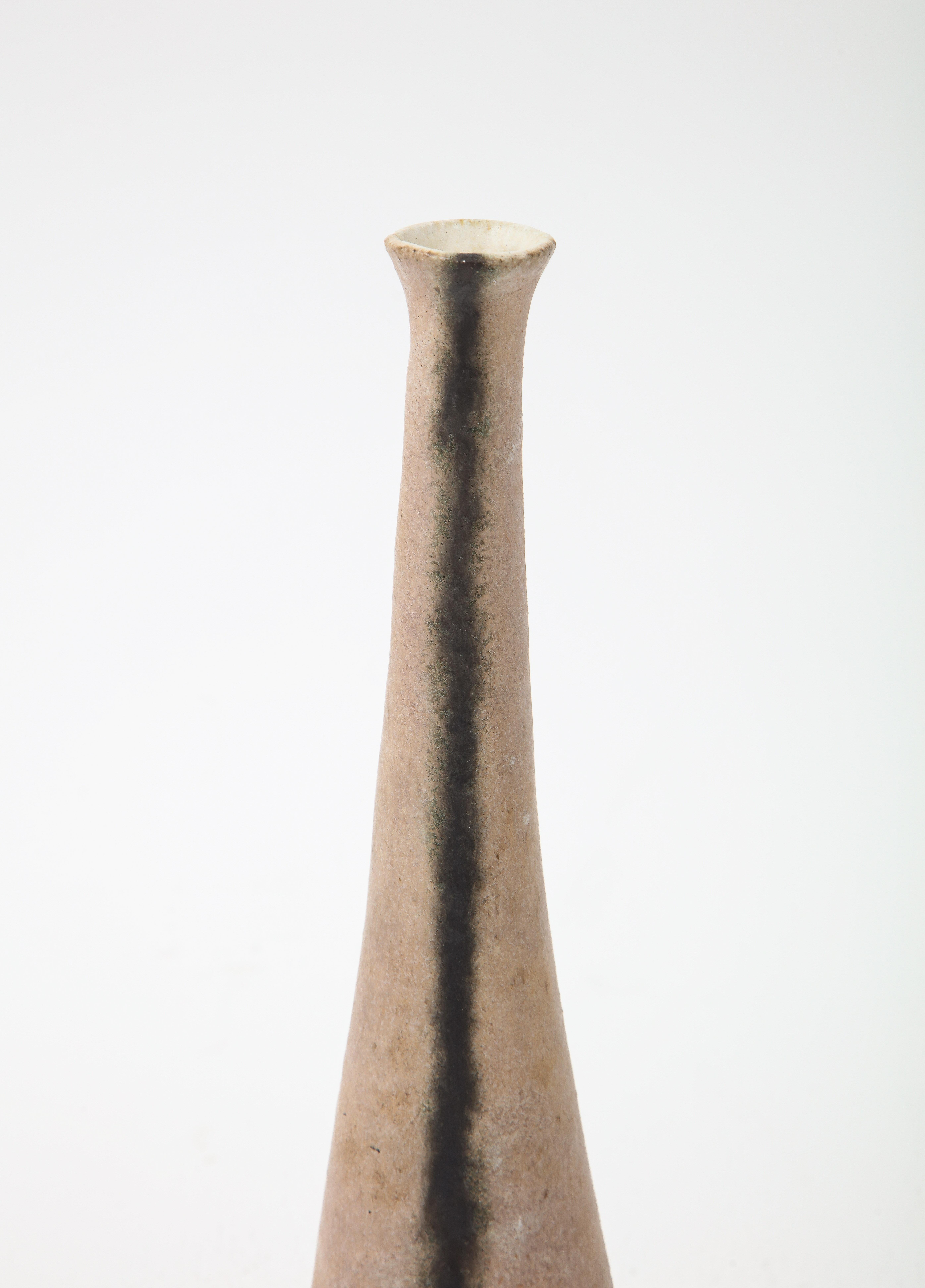 Bruno Gambone Stoneware or Ceramic Vase, Italy, 1970s In Good Condition In New York, NY