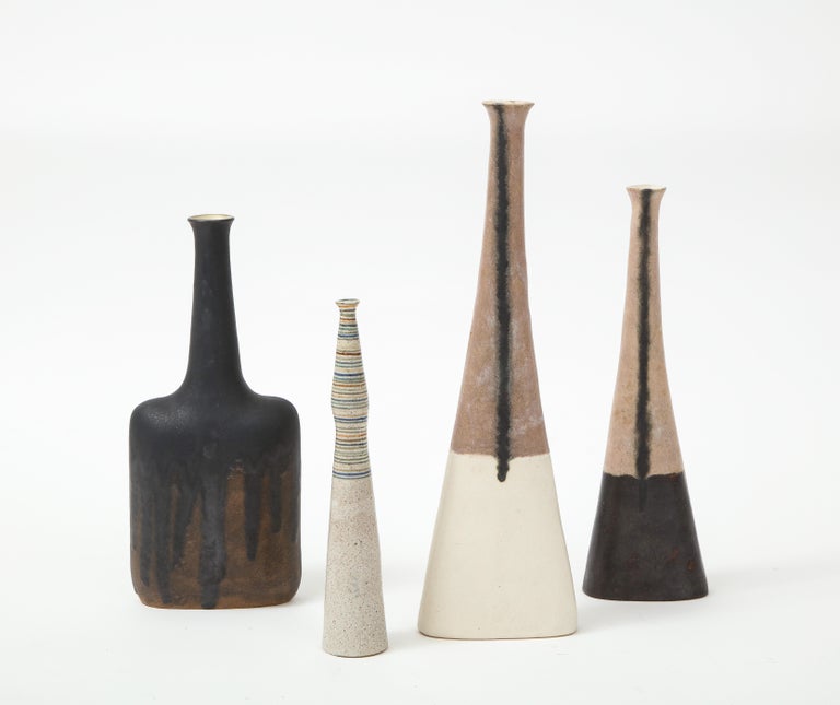 Bruno Gambone Stoneware or Ceramic Vase, Italy, 1980s For Sale 2