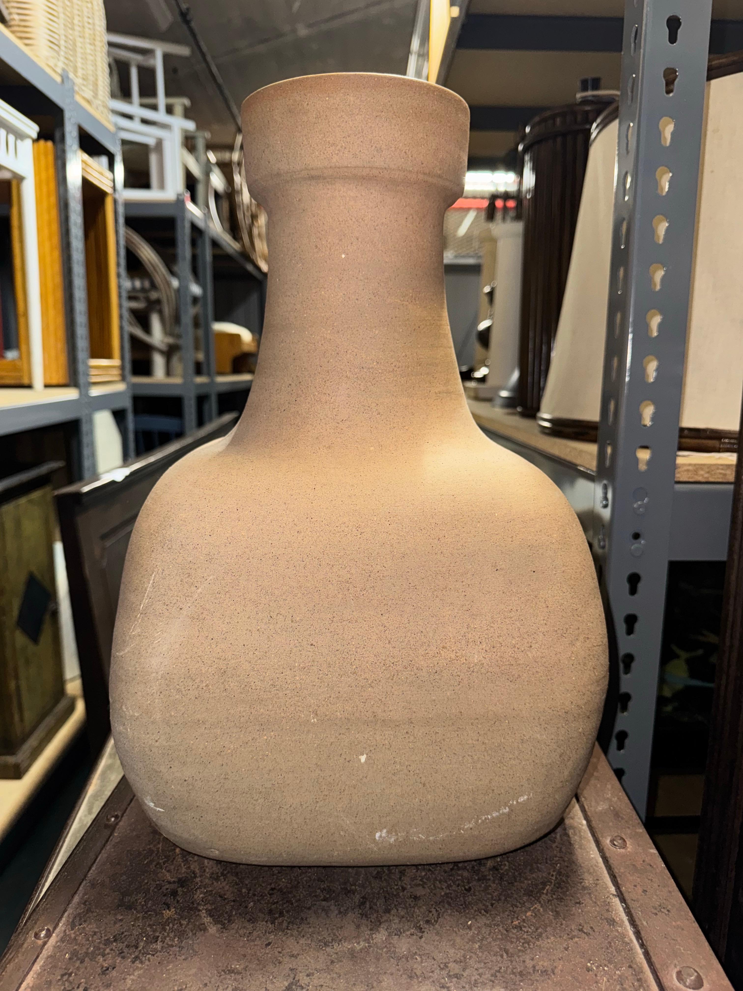 Italian Bruno Gambone Vase, 1970s, Italy For Sale