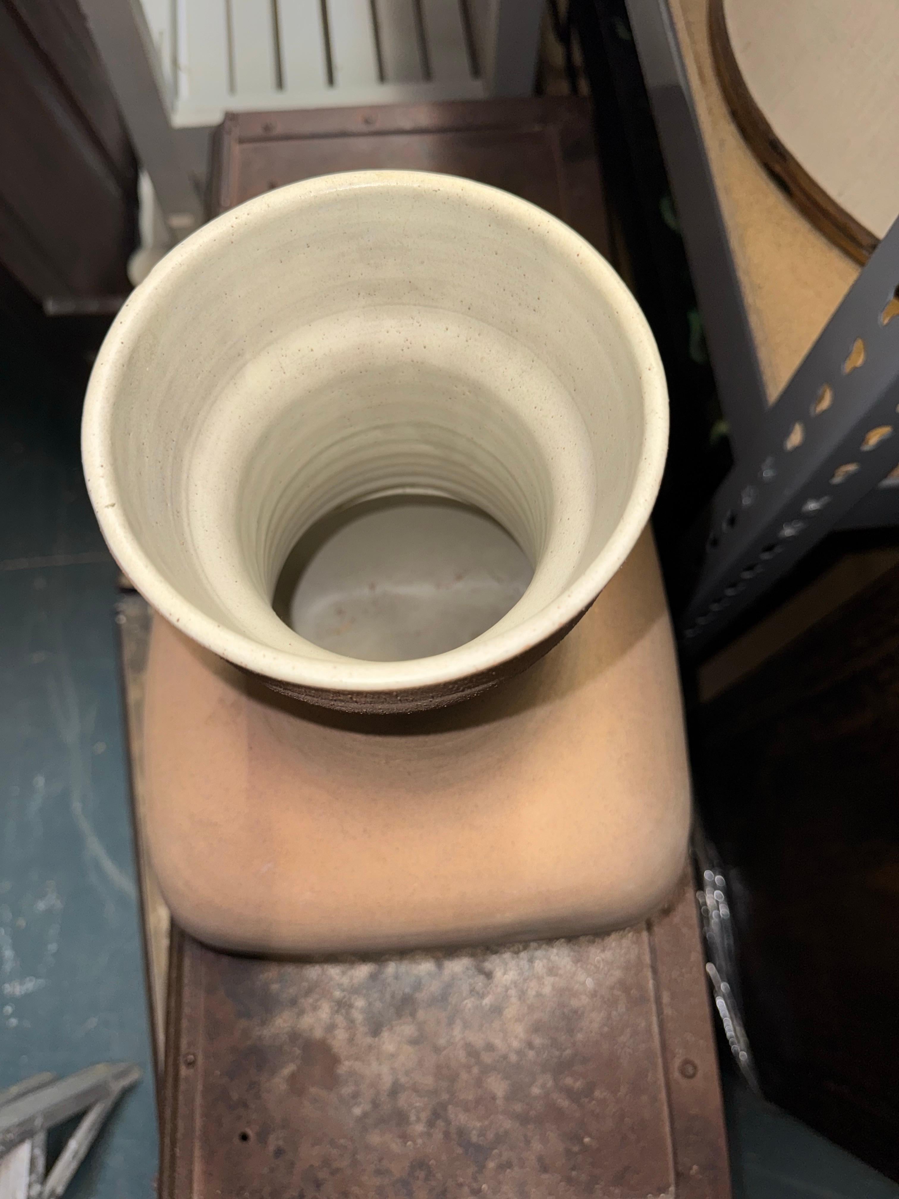 Ceramic Bruno Gambone Vase, 1970s, Italy For Sale