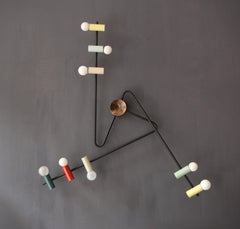 Bruno Gatta  Ceiling or wall lamp produced by Stilnovo Italy from the 1950s