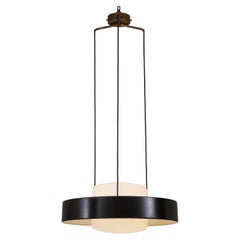 Bruno Gatta for Stilnovo Rare Suspension or Pendant Light Model 1158, 1950s