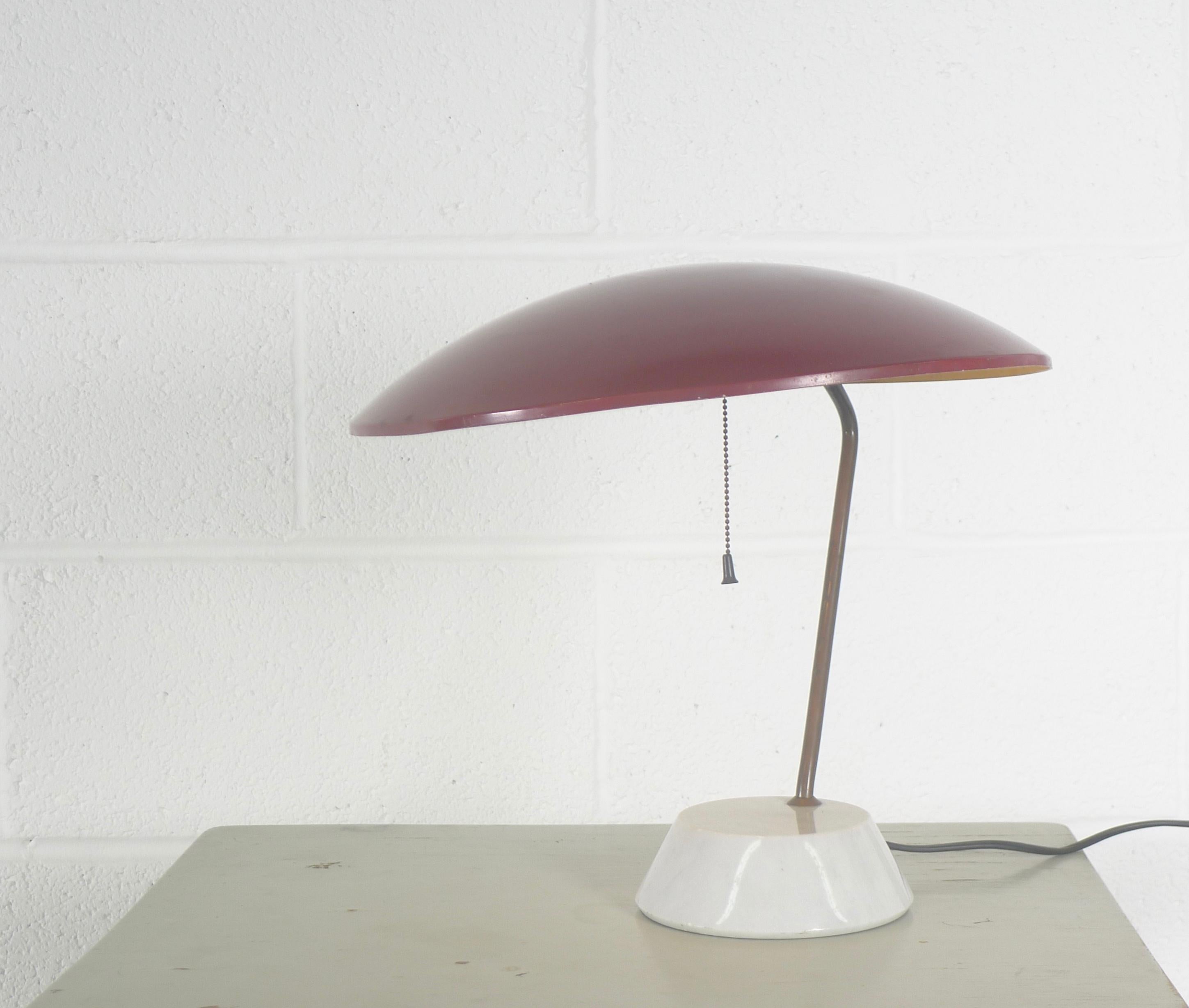 Mid-Century Modern Bruno Gatta; Table Lamp for Stilnovo, Italy, 1950s with Label