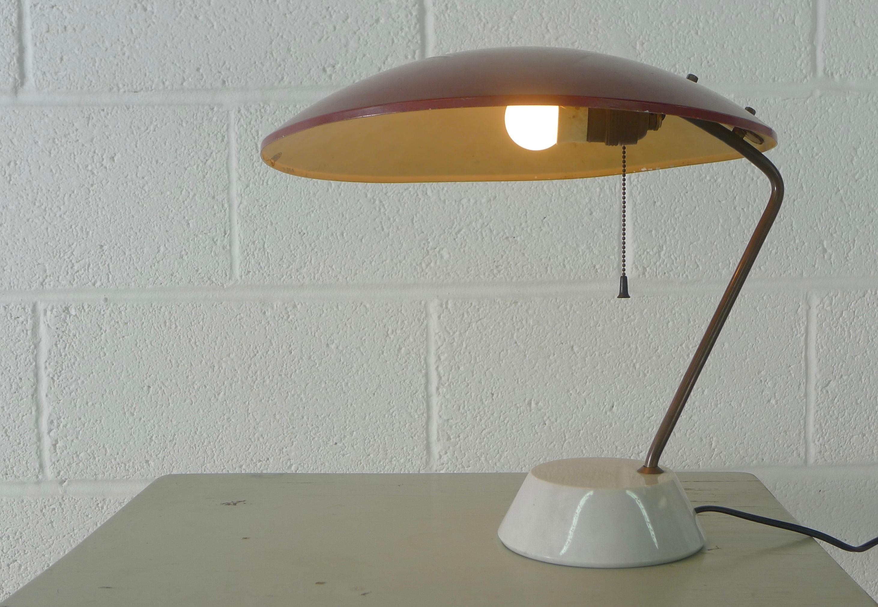 Bruno Gatta; Table Lamp for Stilnovo, Italy, 1950s with Label 1