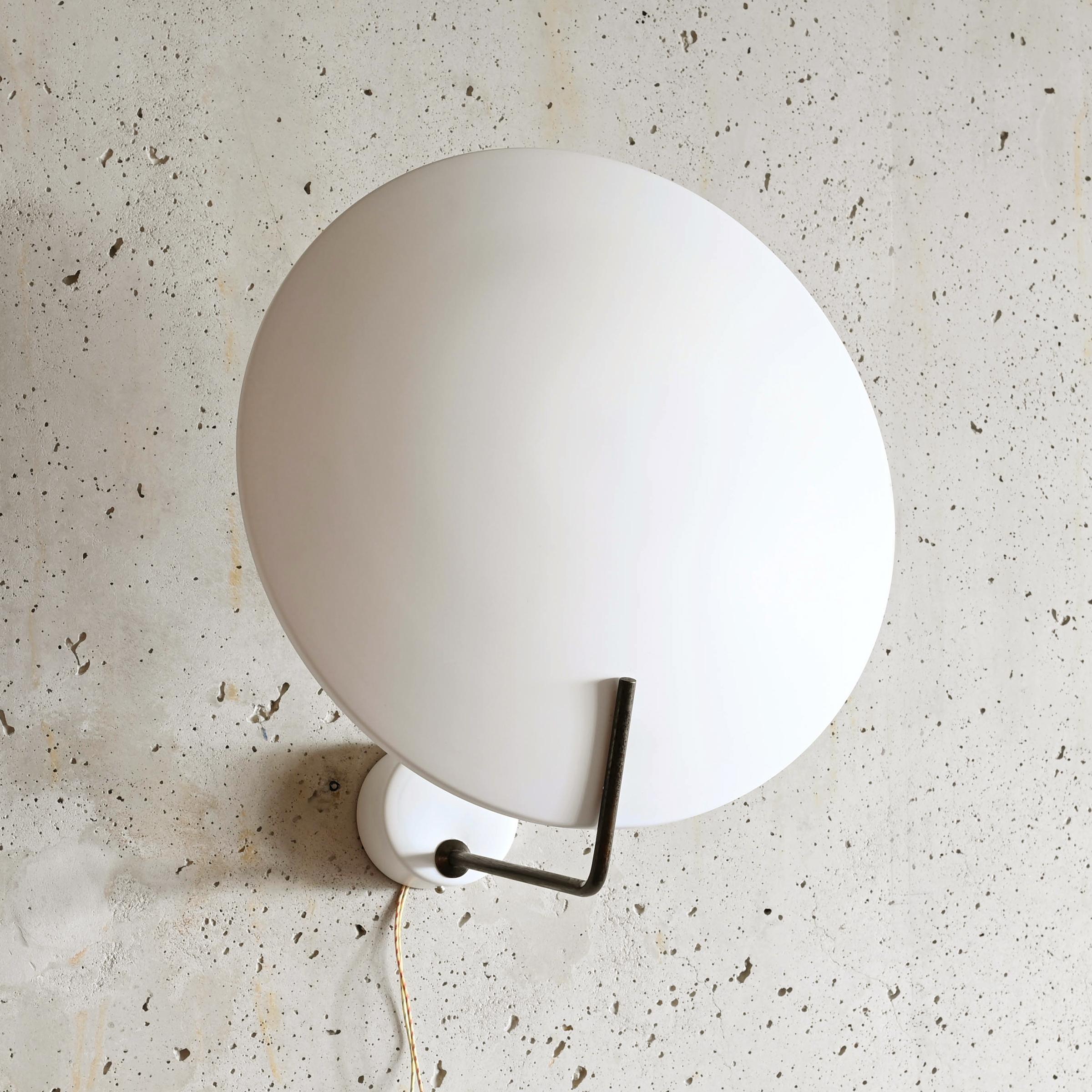 Italian Bruno Gatta Wall or Ceiling Lamp Model 232 for Stilnovo, Italy, 1962
