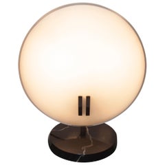 Bruno Gecchelin Italian Table Lamp "Perla" for Oluce, 1980s