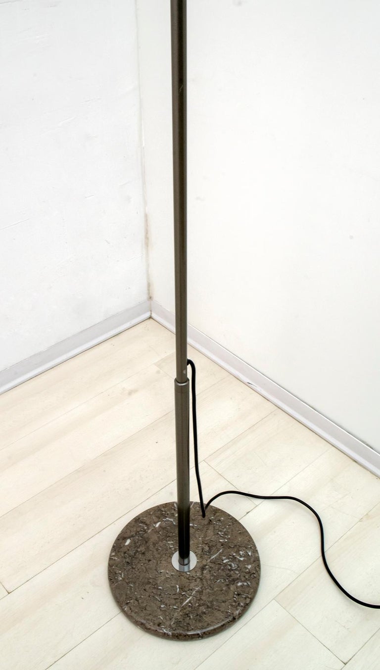 Bruno Gecchelin Mid-Century Modern ‘Mezzaluna’ Floor Lamp for Skipper Pollux For Sale 1