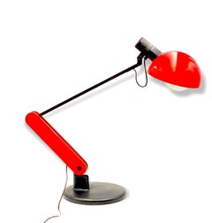 Bruno Gecchelin, Mod. 'Praxi' Table Lamp, I Guzzini, Italy, 1982