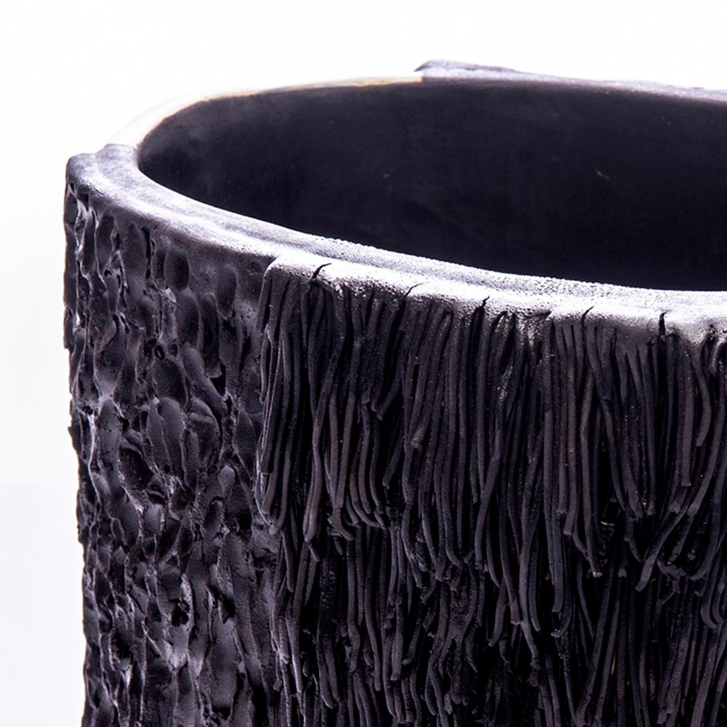 Vase Bruno en céramique émaillée de la collection Moderno de Trish DeMasi Neuf - En vente à Philadelphia, PA