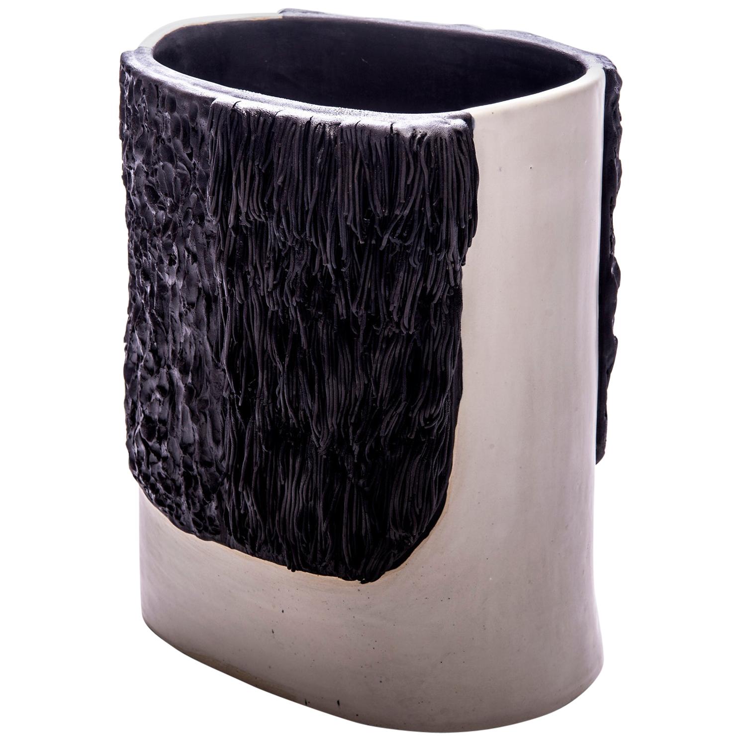 Bruno Vessel in Glazed Ceramic from the Moderno Collection by Trish DeMasi