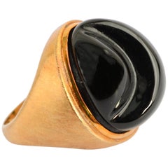 Bruno Guidi Forma Livre Black Tourmailine Ring