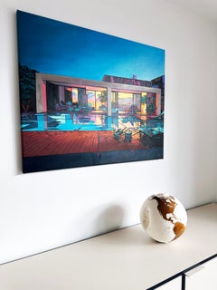 Tutto intorno al globo Bruno Helgen Scultura contemporanea di globo tornito in legno