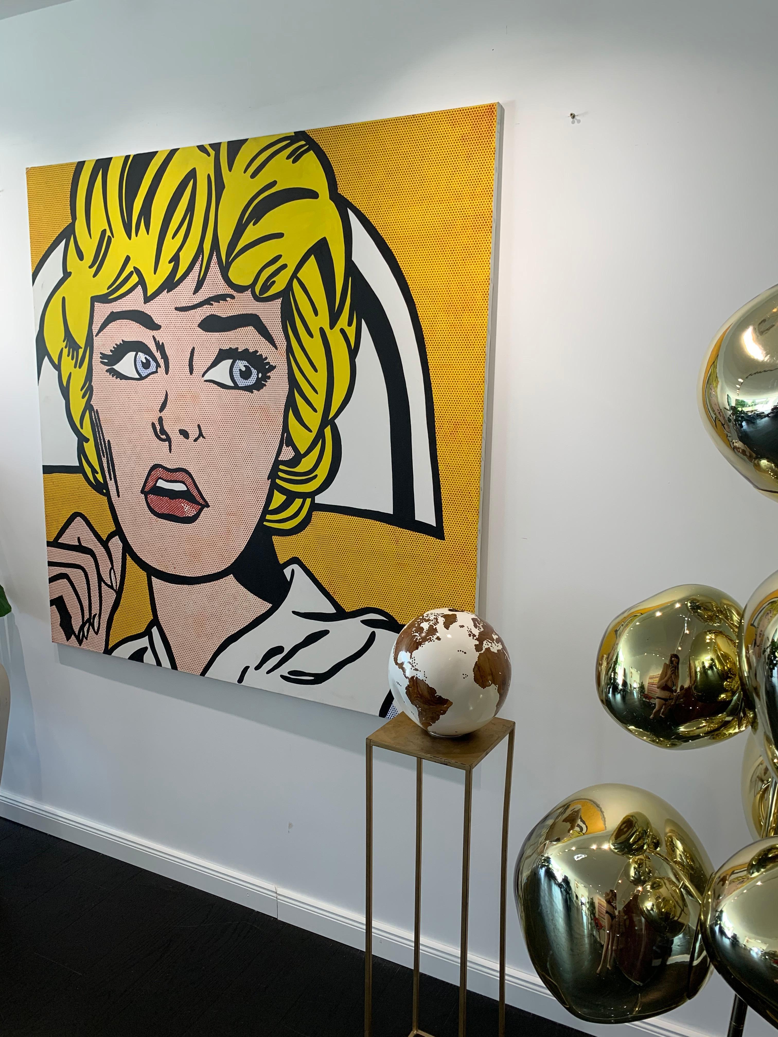Casi Perfecto Pero Blanco Bruno Helgen Escultura contemporánea globo de madera torneada 9