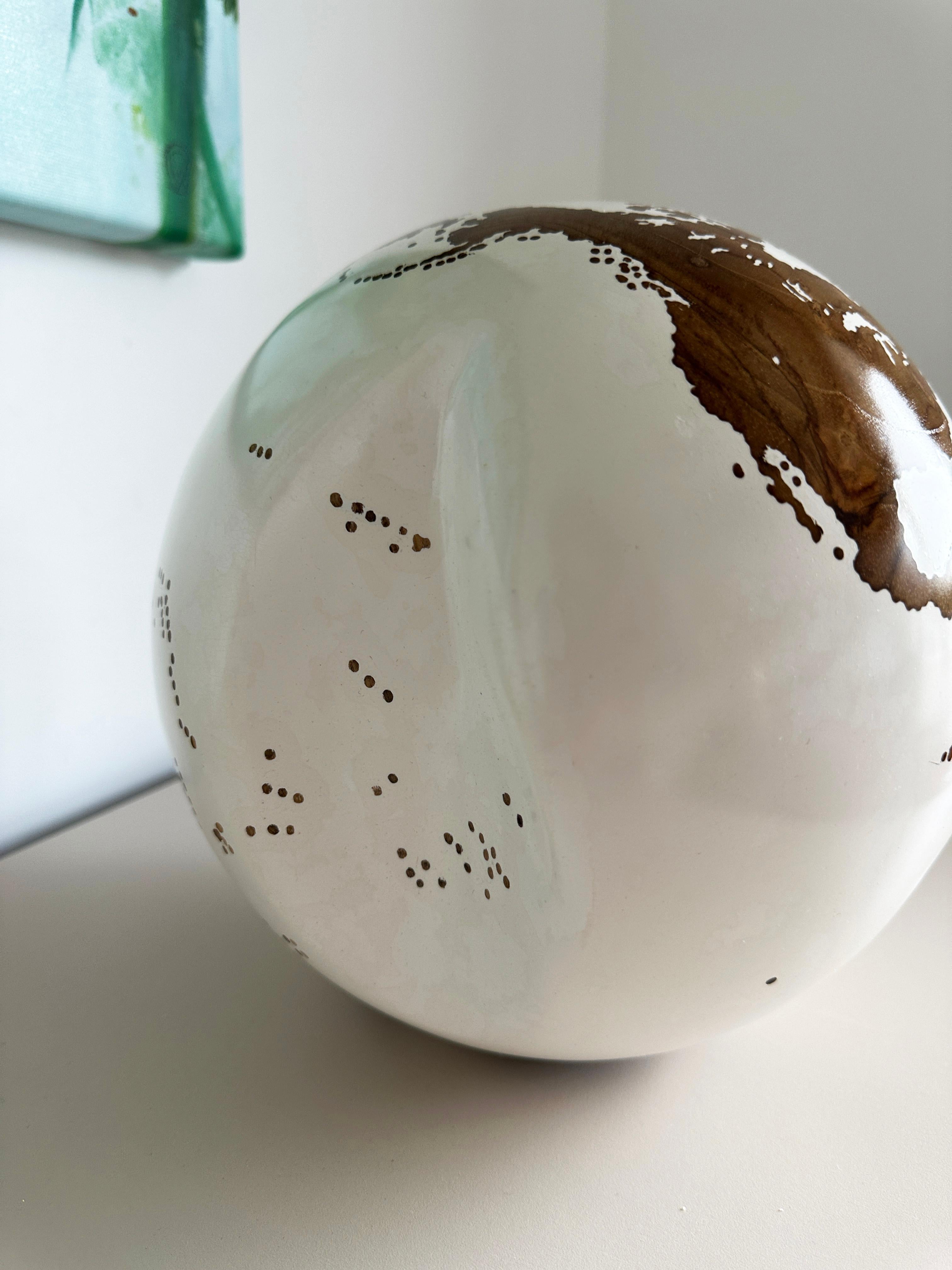 Excursion around the World Bruno Helgen Contemporary turning globe sculpture  For Sale 13