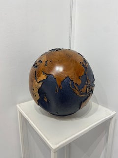 rêve de globe bleu
