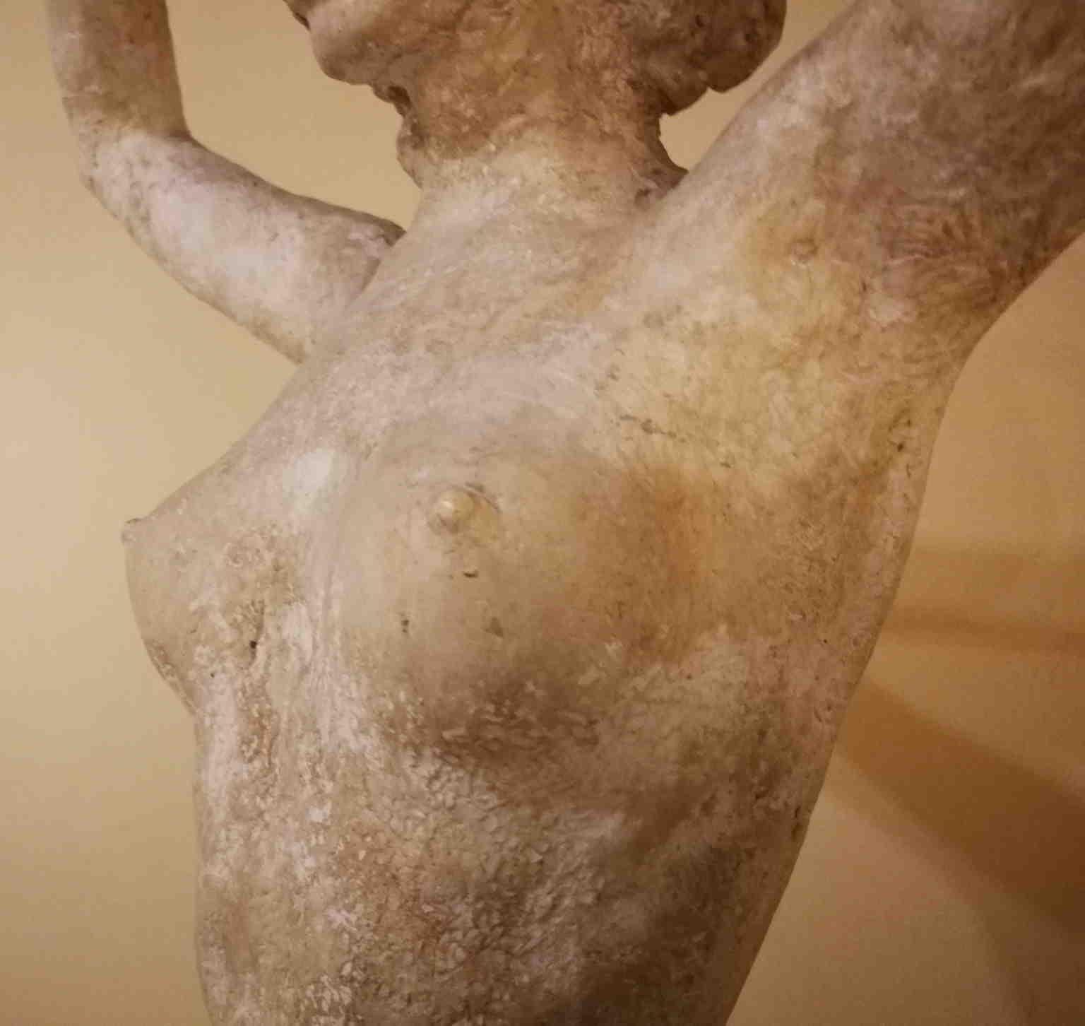 Florentine artist Bruno Innocenti Nude Female Statue 20th century plaster
